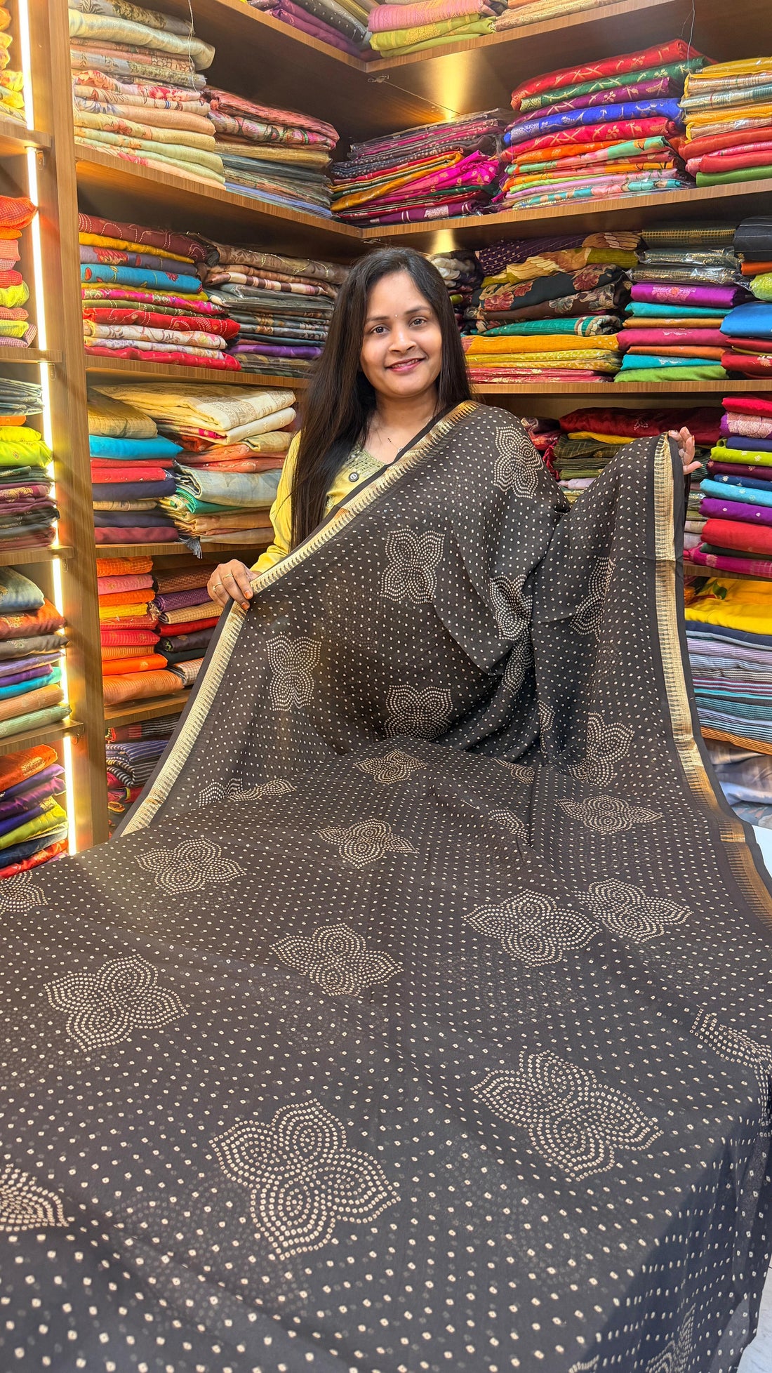 Light weight chiffon sarees