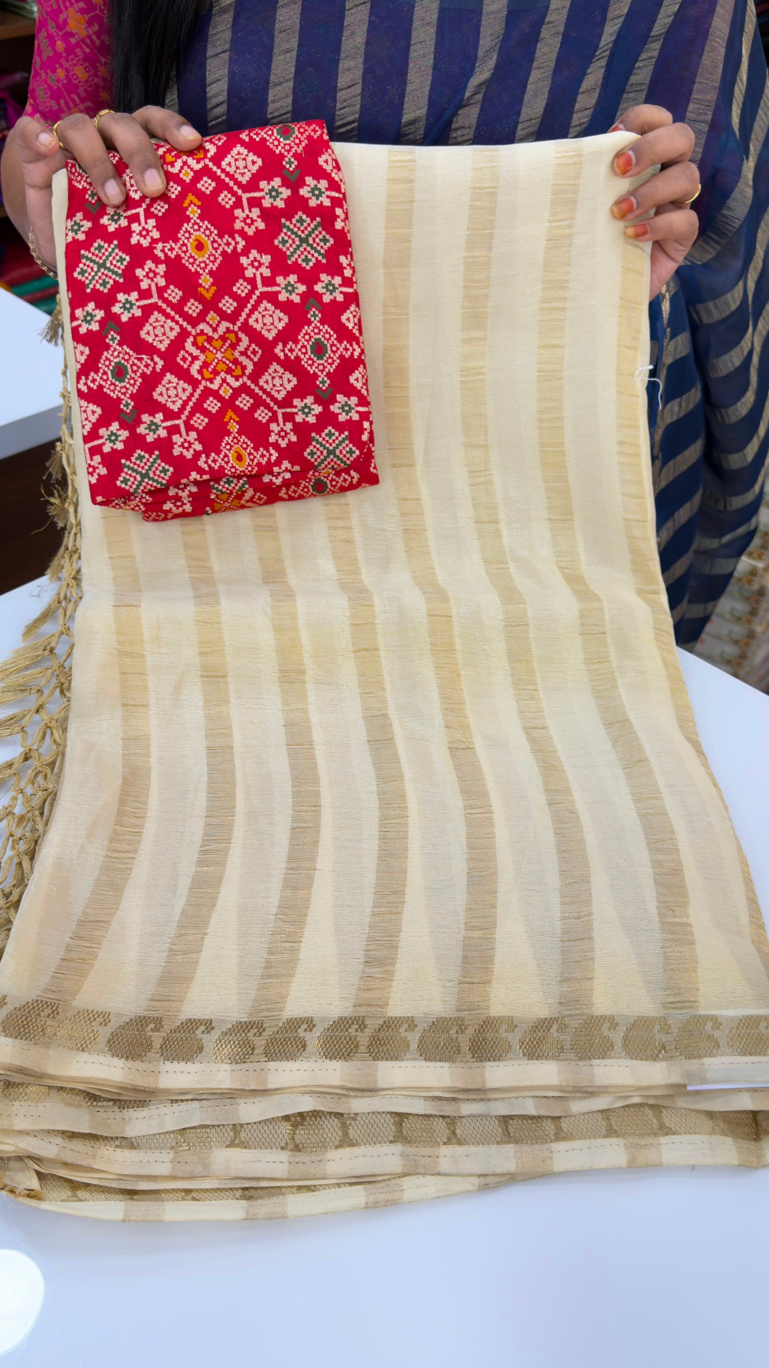 Banarasi chiffon sarees