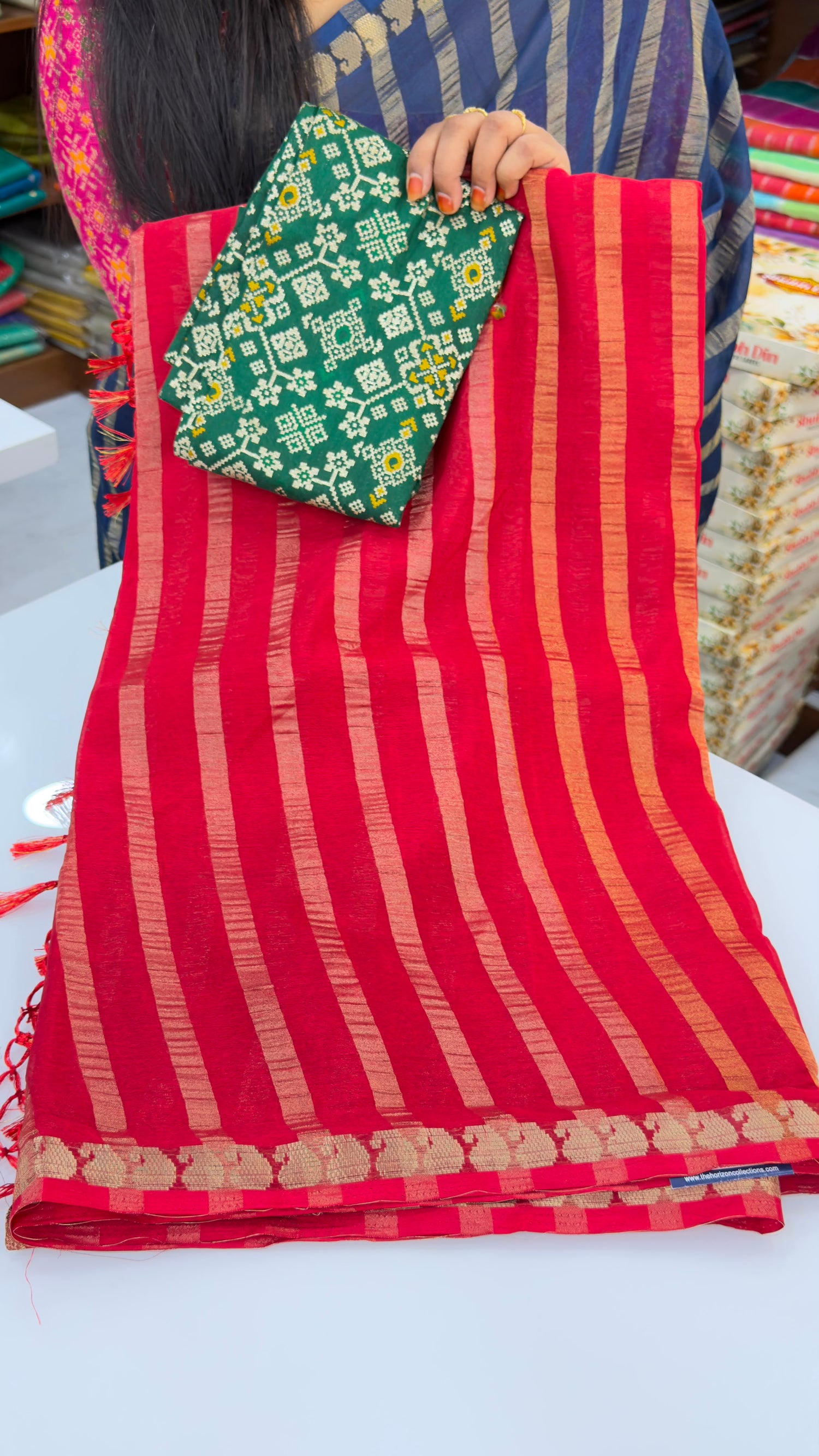 Banarasi chiffon sarees