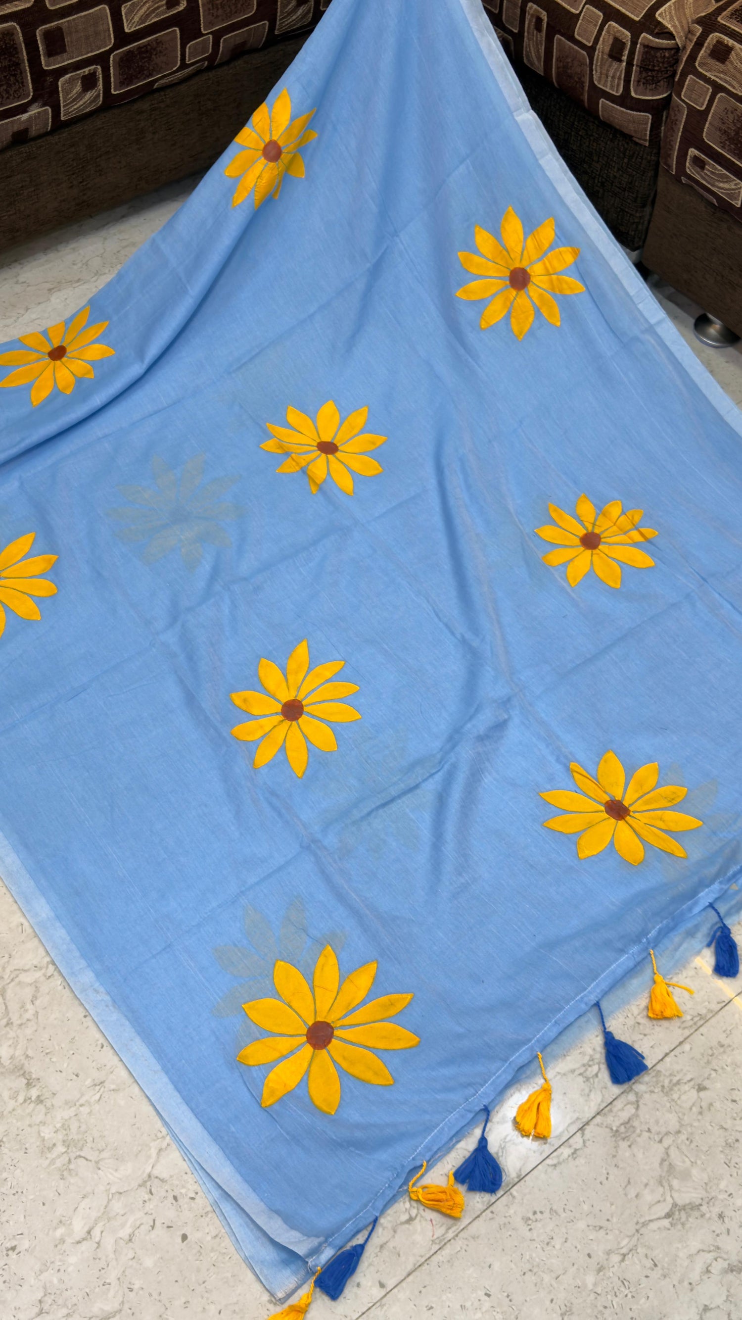 Mull Cotton Saree