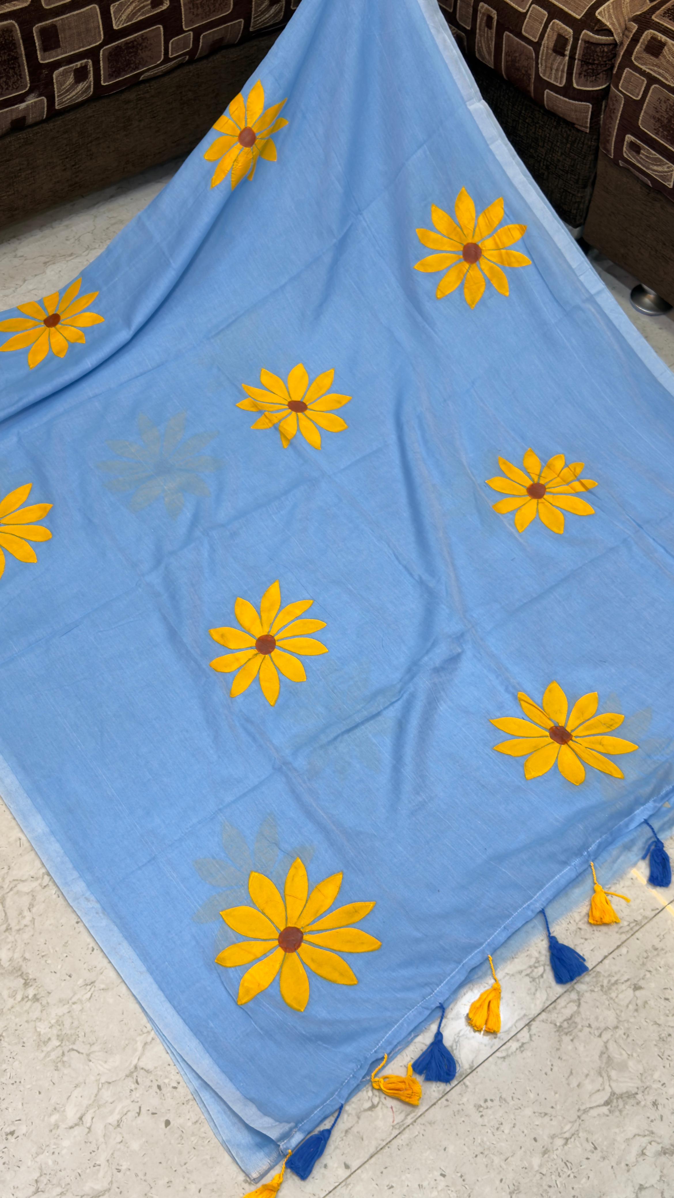 Mull Cotton Saree