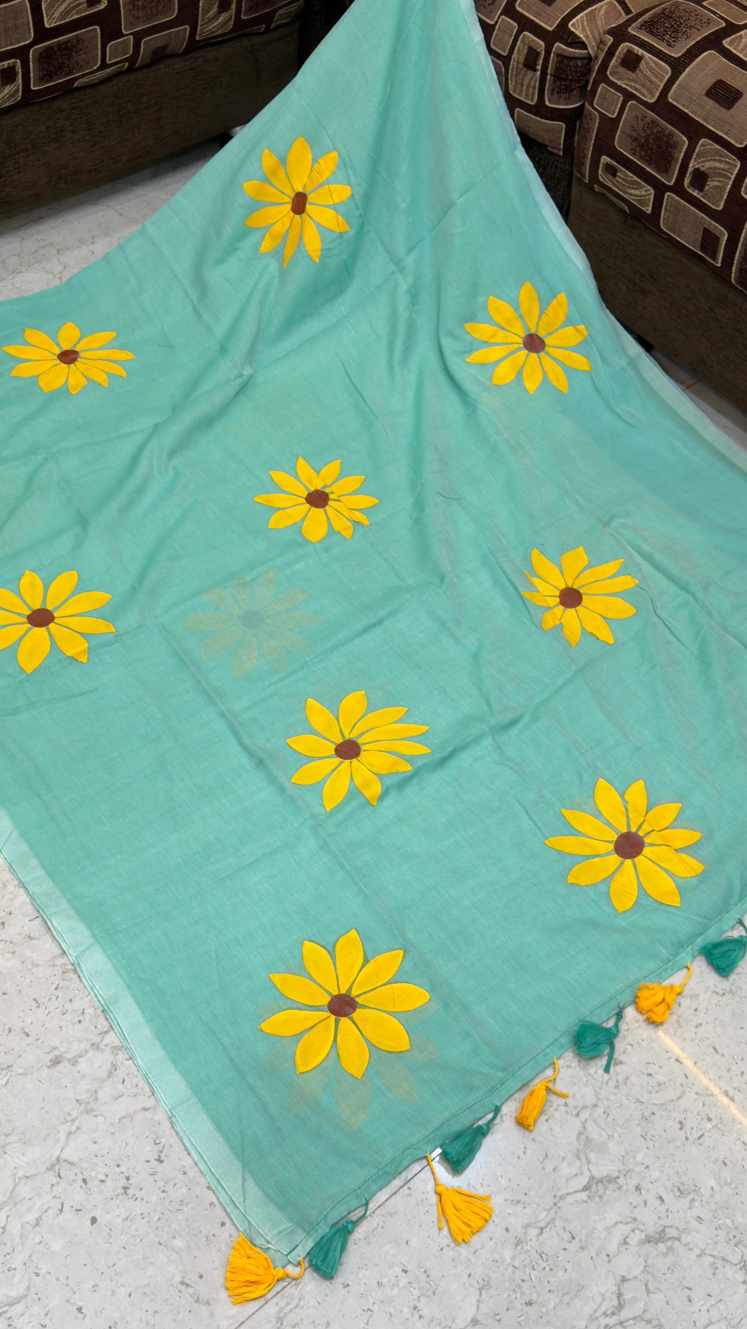 Mull Cotton Saree