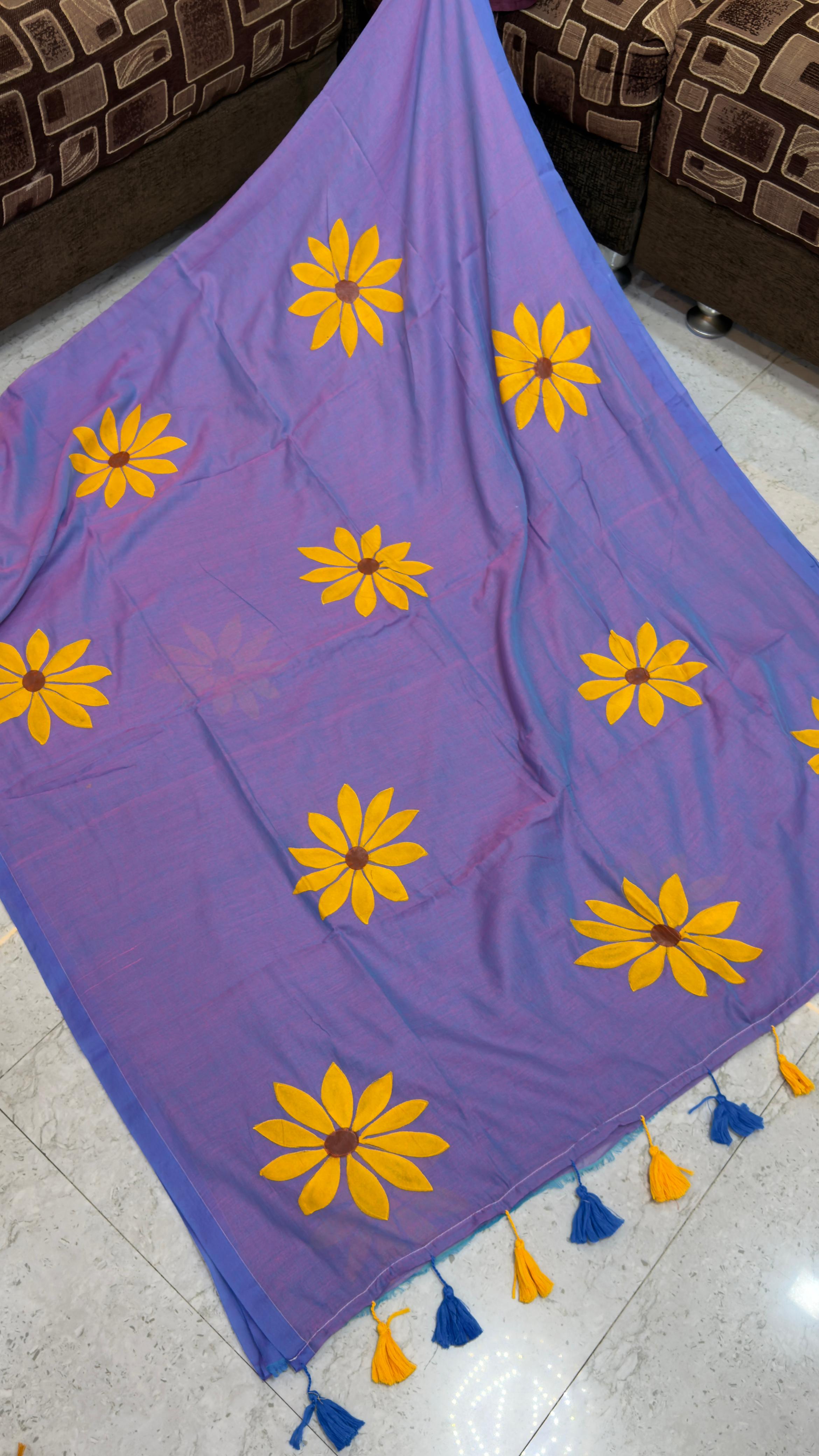 Mull Cotton Saree