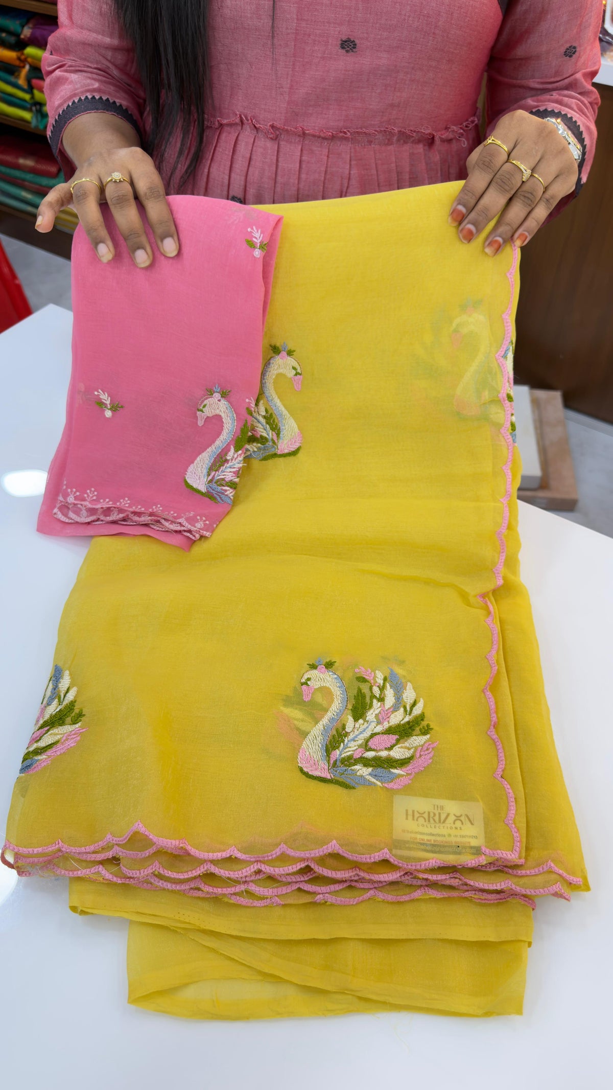 Crush Party wear saree