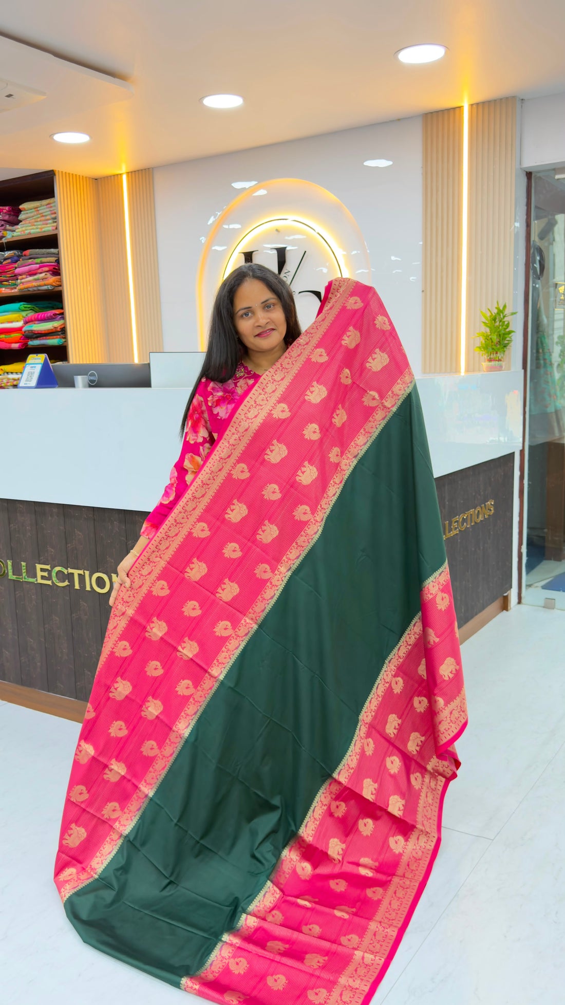 Double big border Mysore silk saree