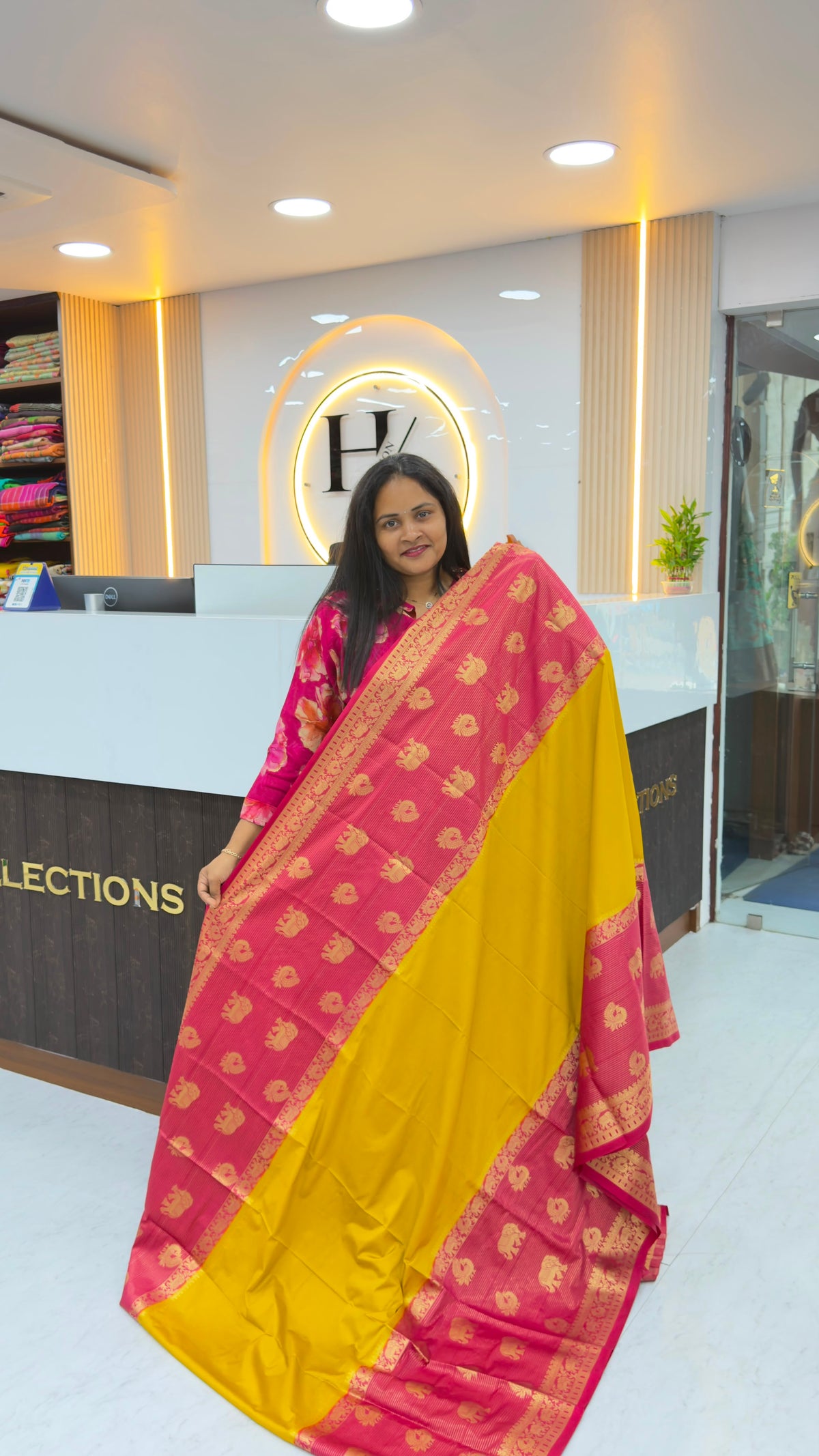Double big border Mysore silk saree