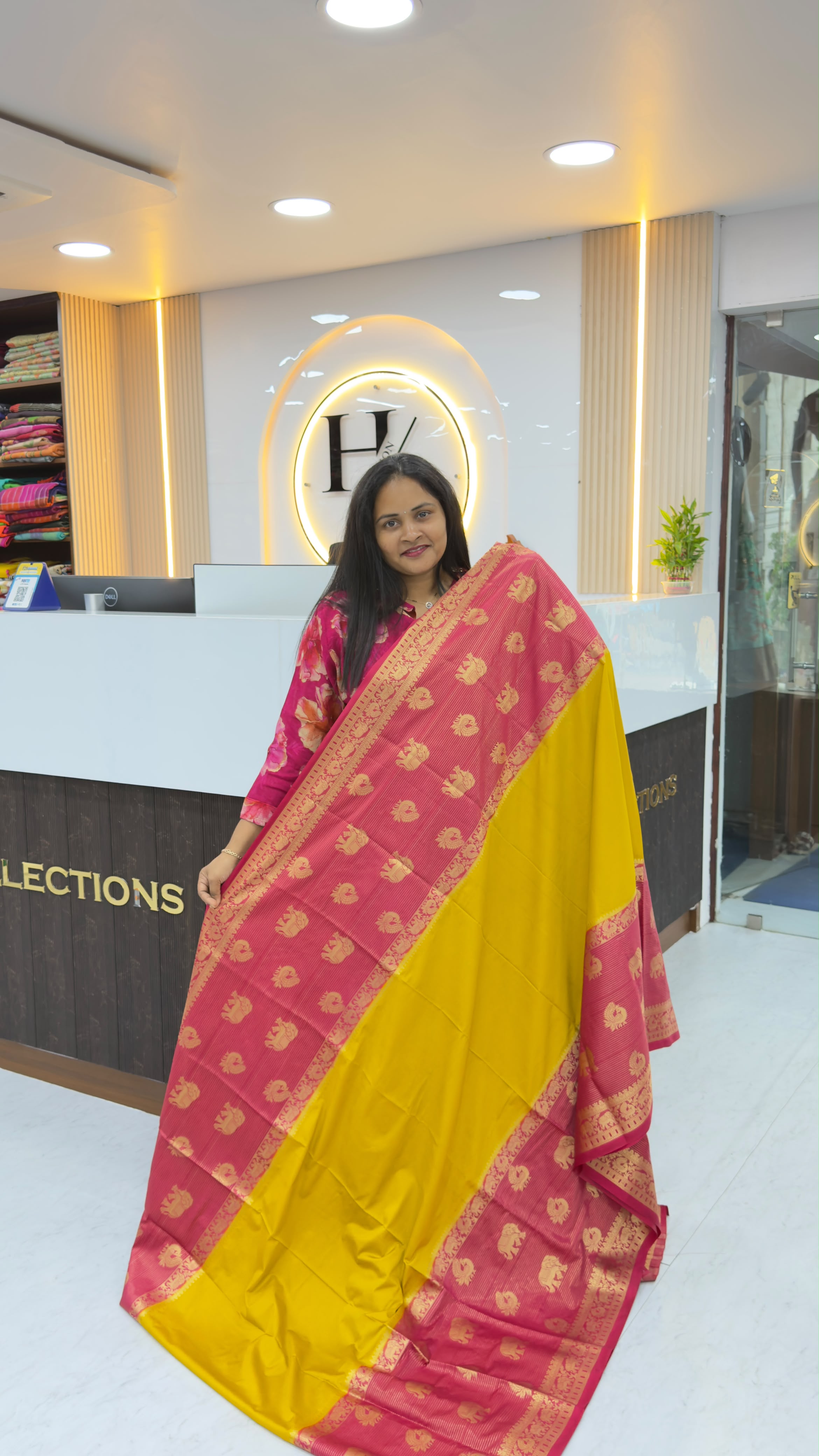 Double big border Mysore silk saree