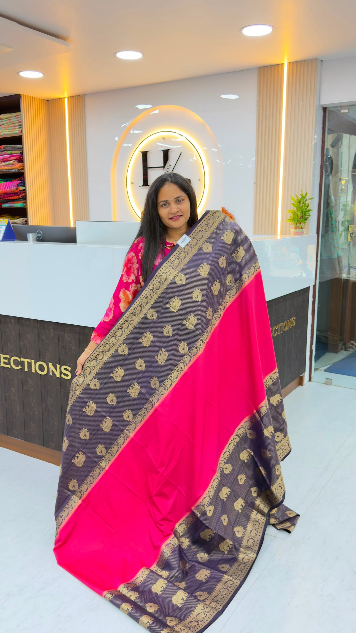 Double big border Mysore silk saree