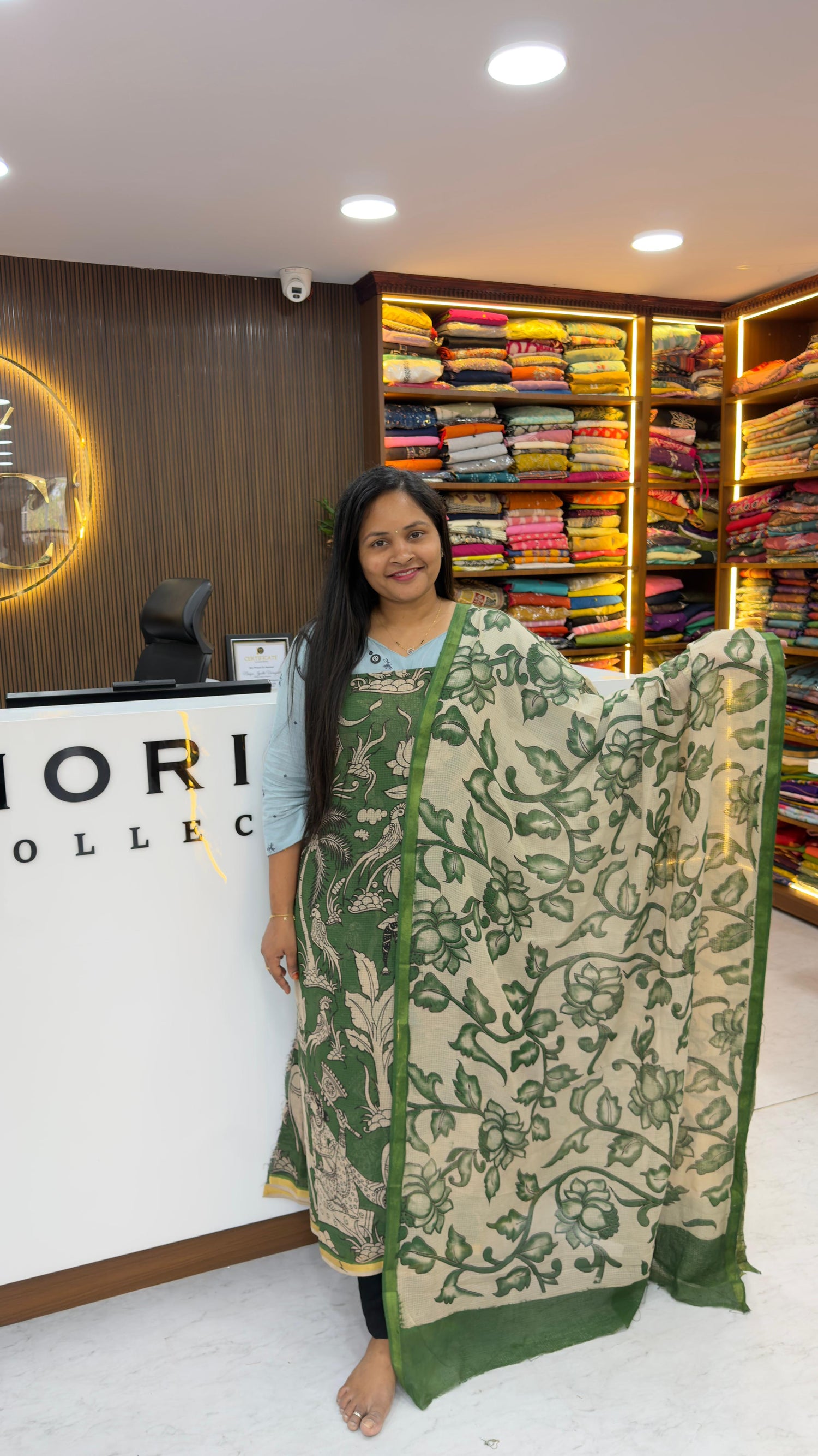 Kota Kalamkari dress materials