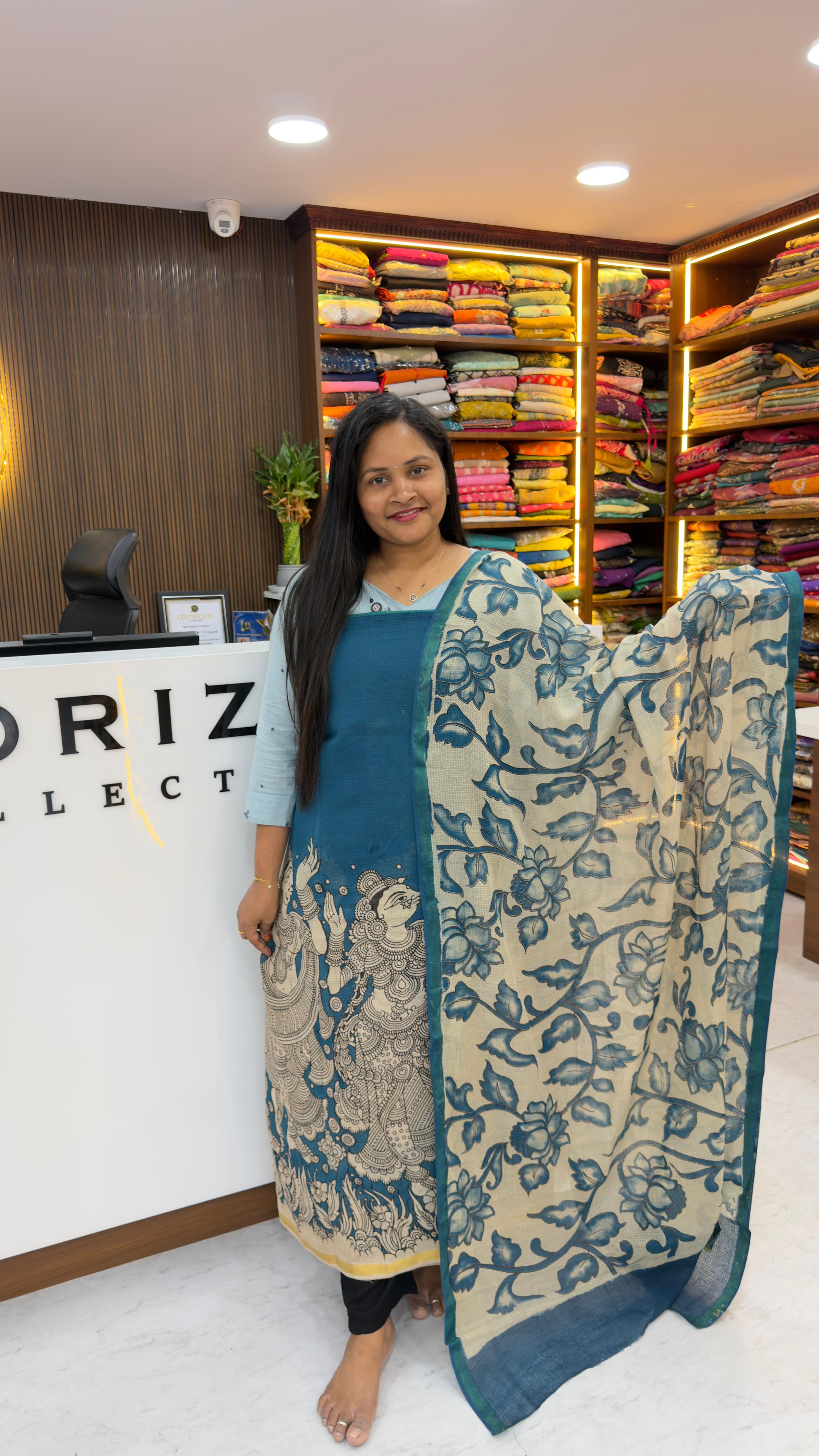 Kota Kalamkari dress materials