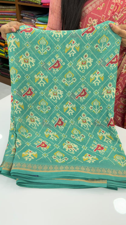 Patola design light weight chiffons