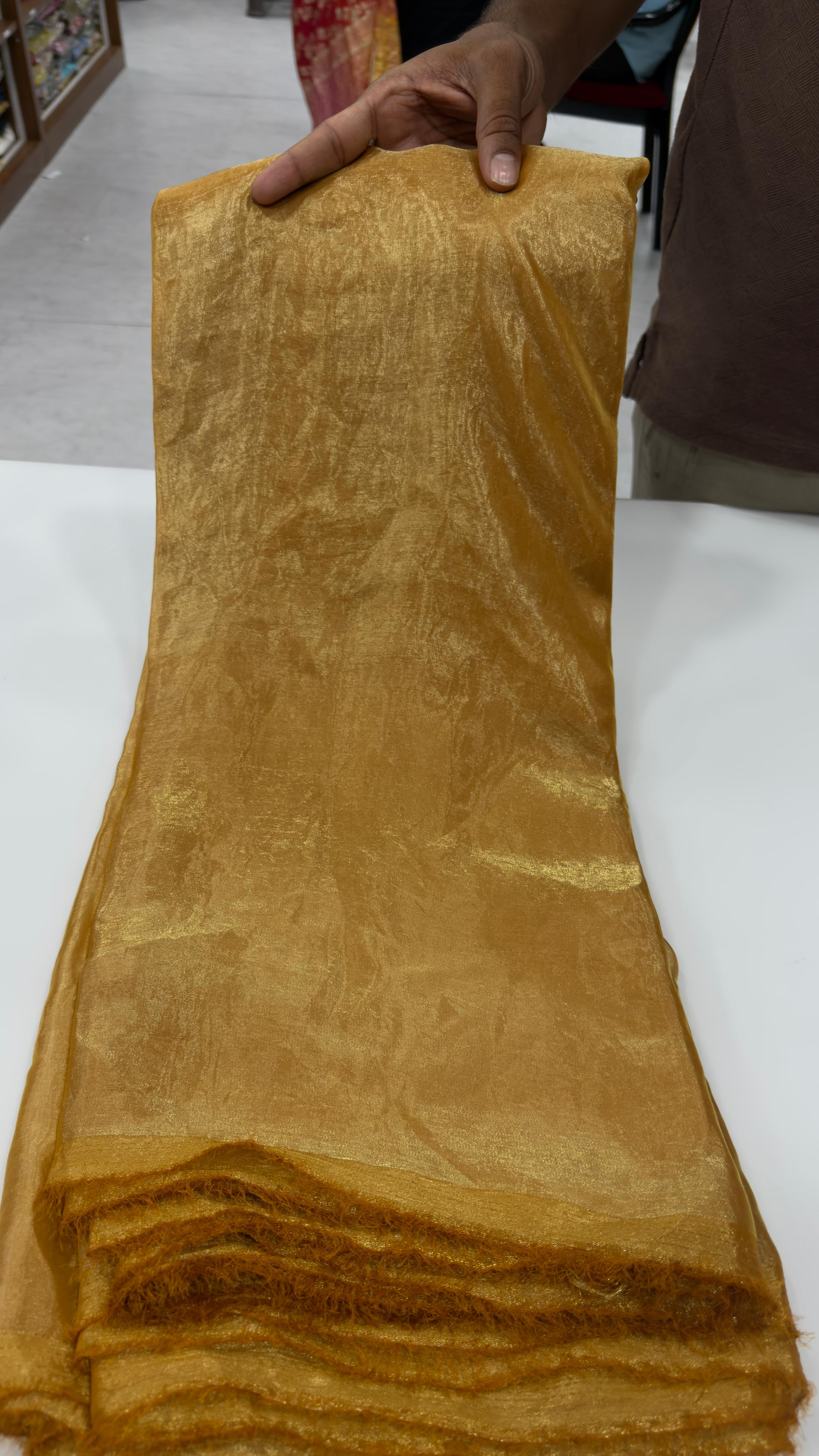 Space Silk plain Sarees