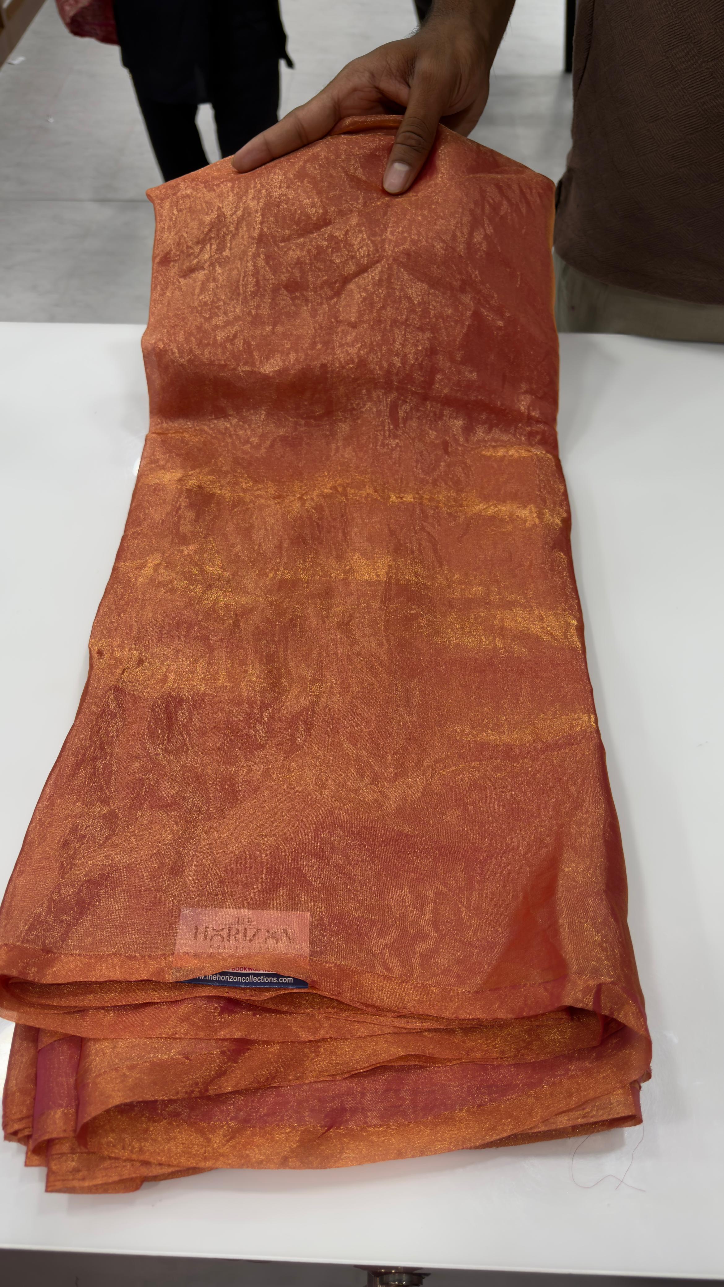Space Silk plain Sarees