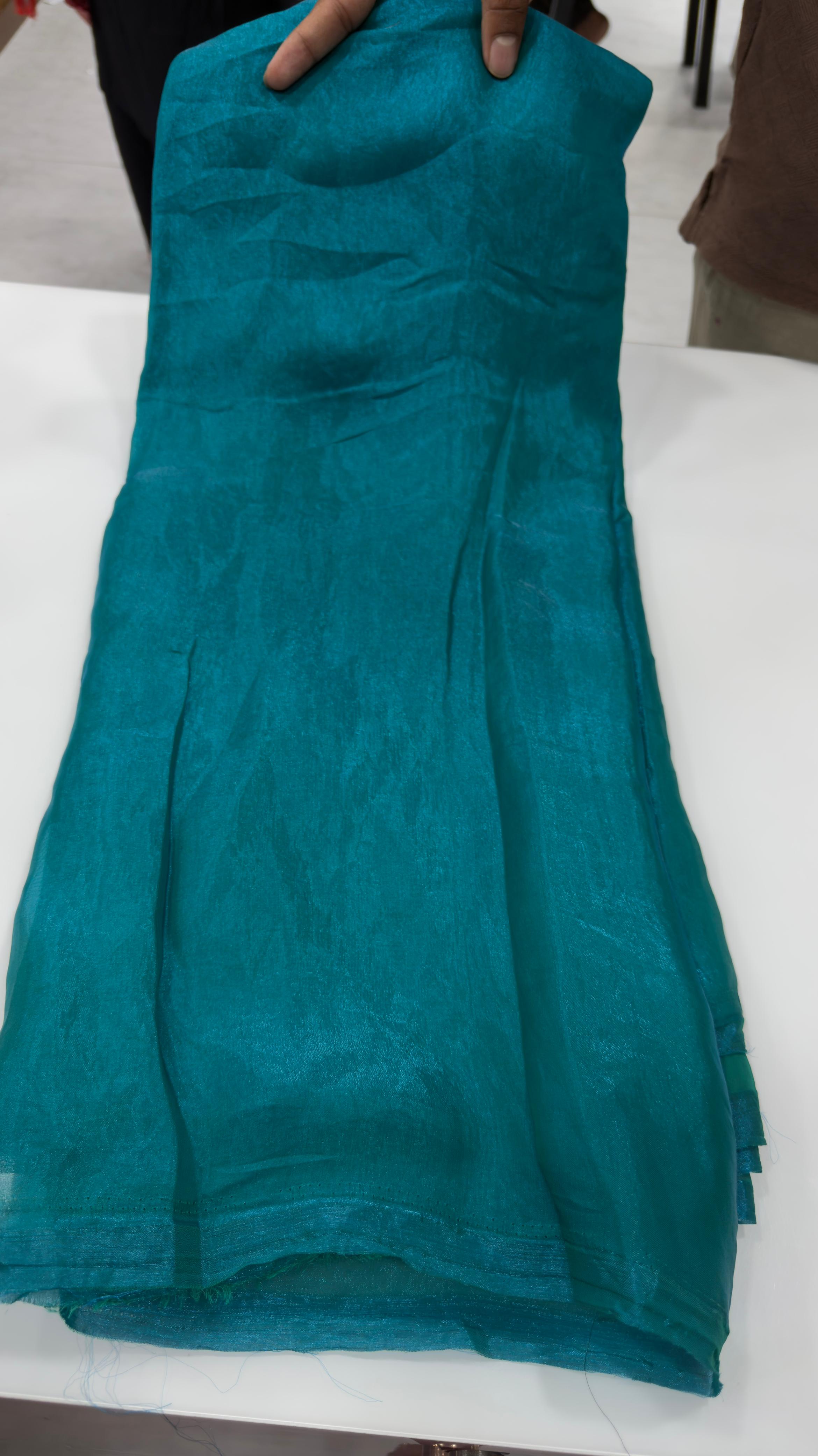 Space Silk plain Sarees