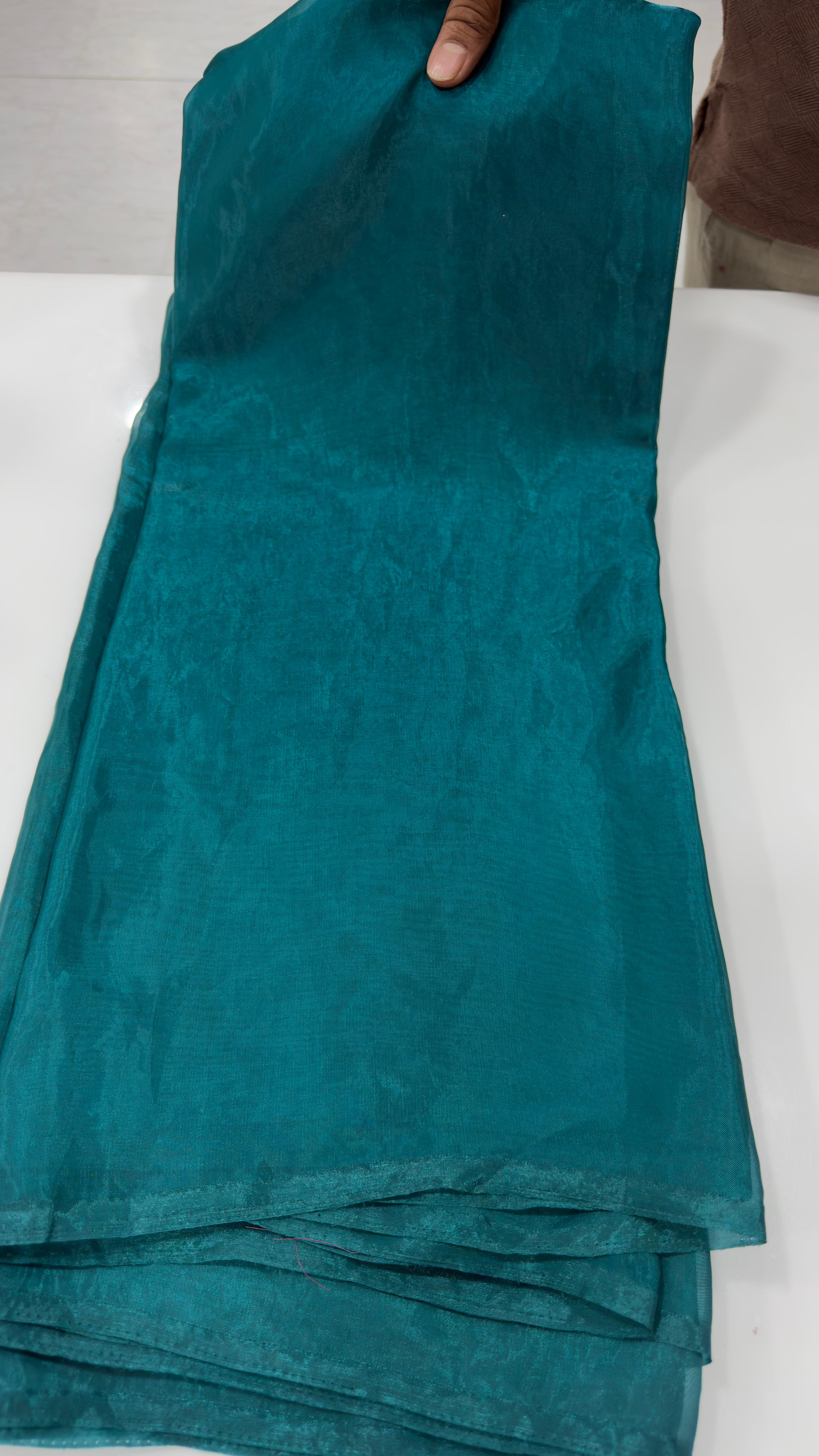 Space Silk plain Sarees