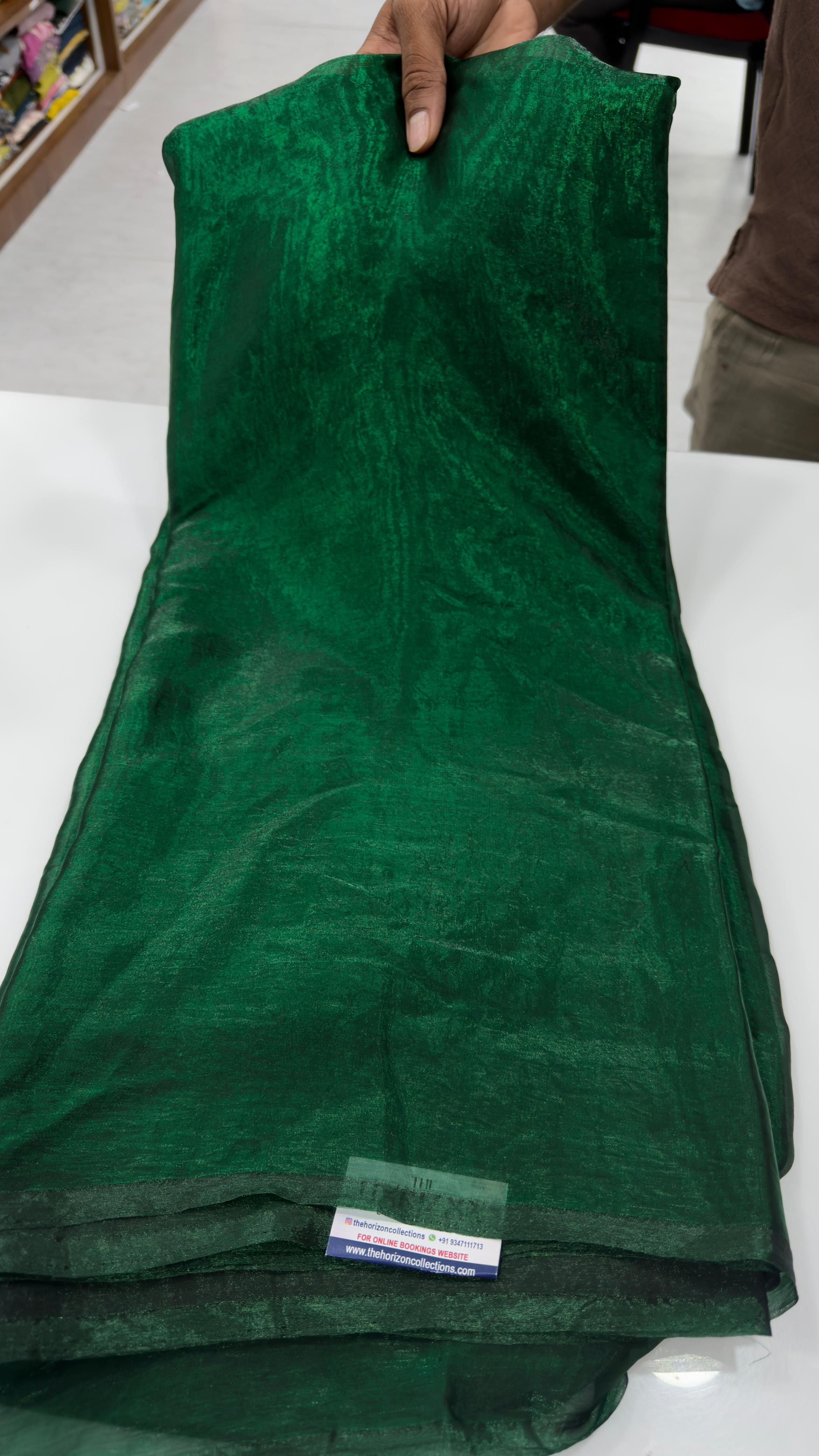 Space Silk plain Sarees