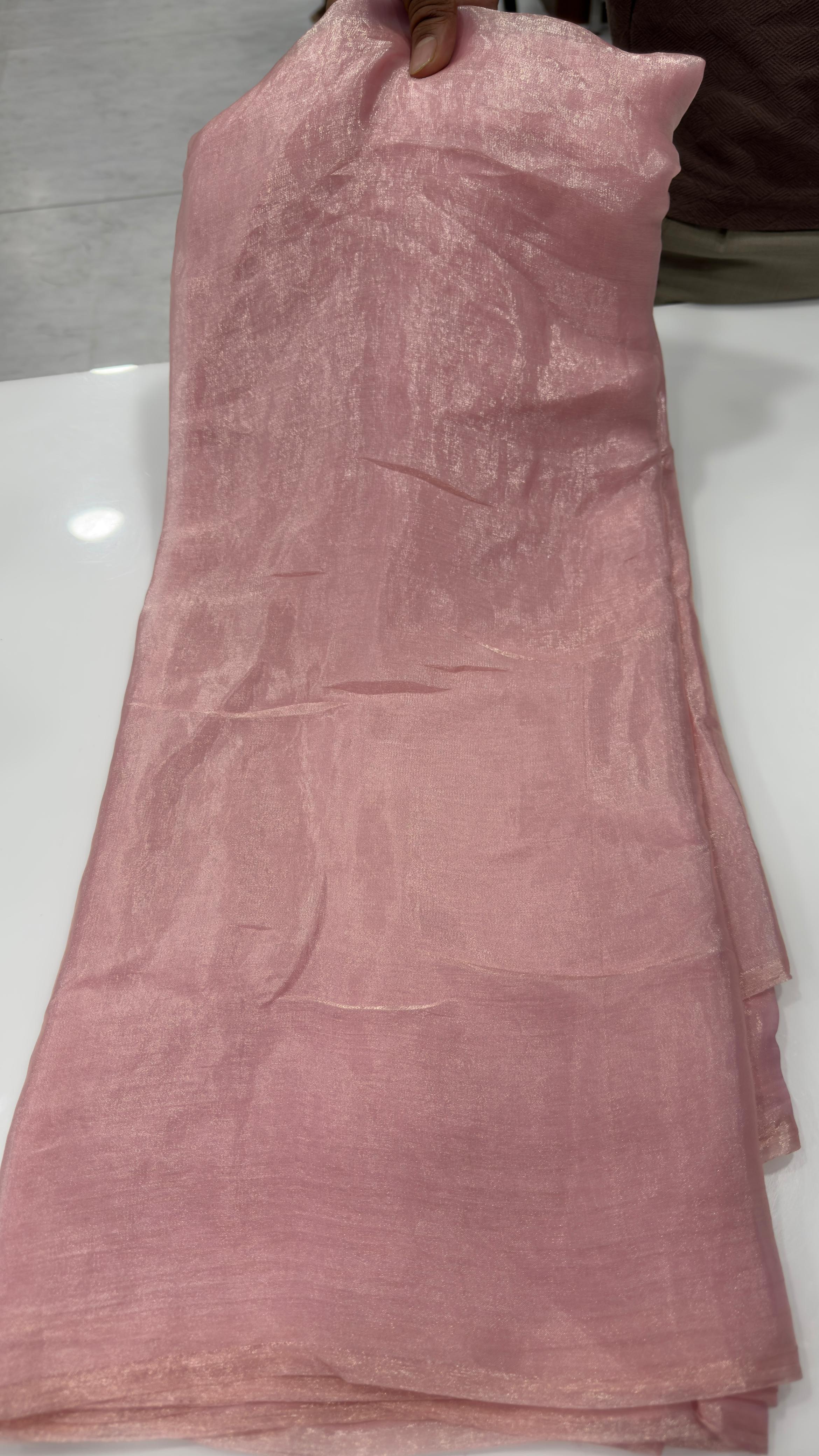 Space Silk plain Sarees