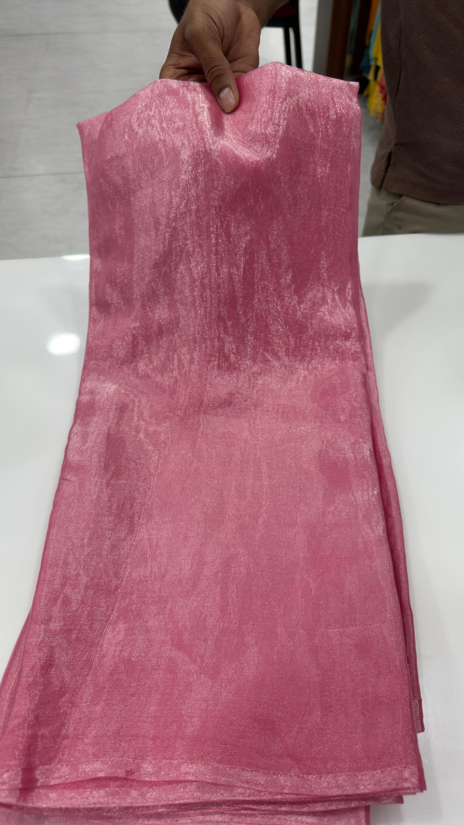 Space Silk plain Sarees