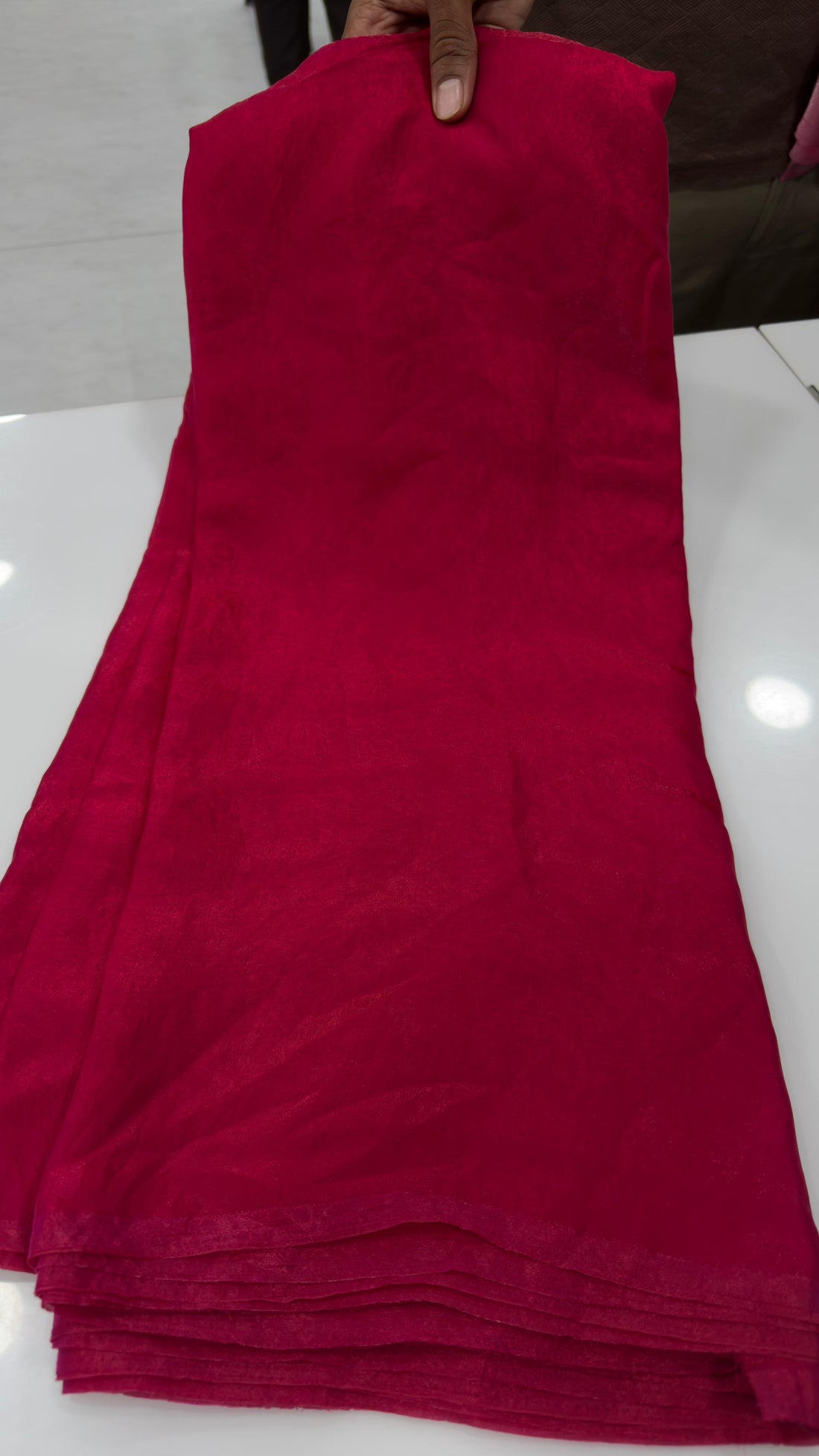 Space Silk plain Sarees