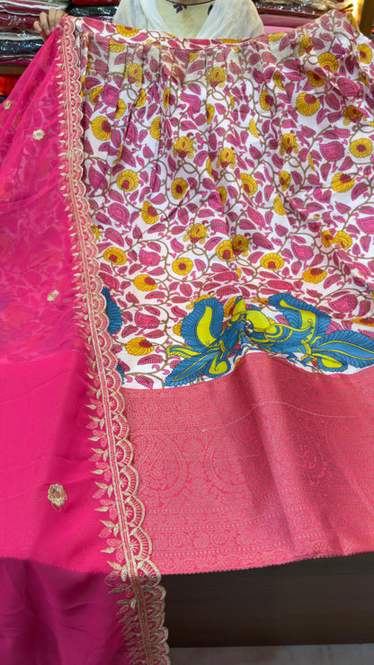 Kalamkari lehengas
