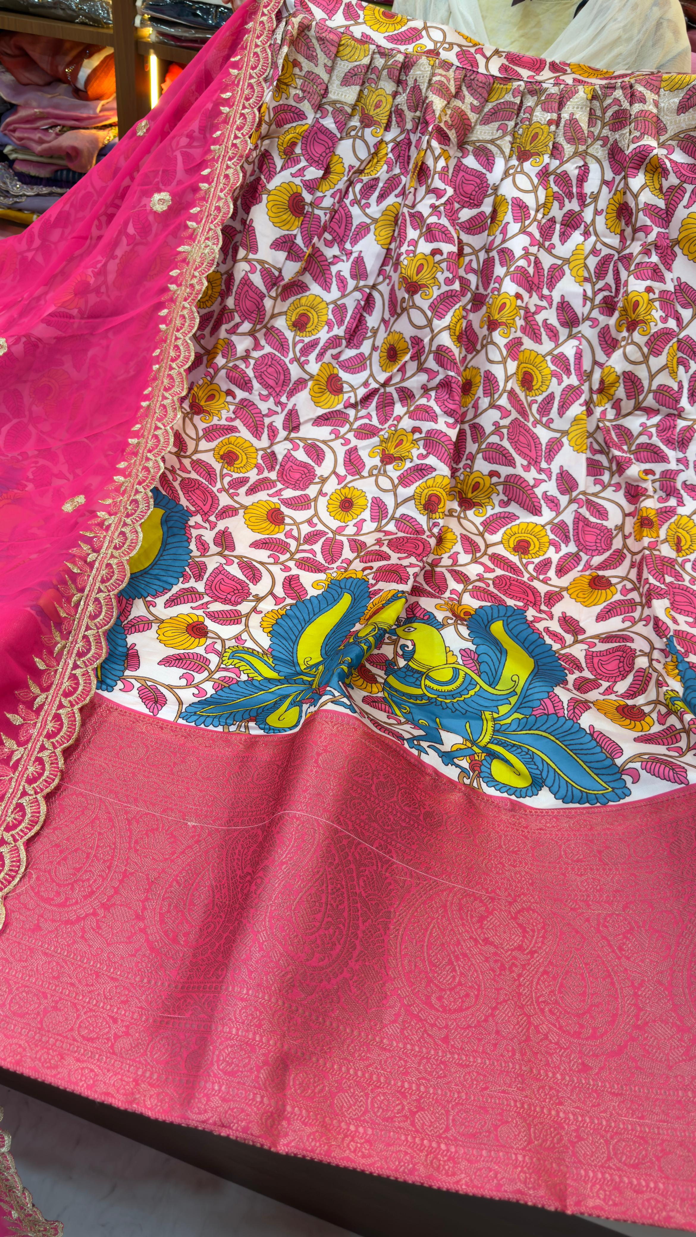 Kalamkari lehengas