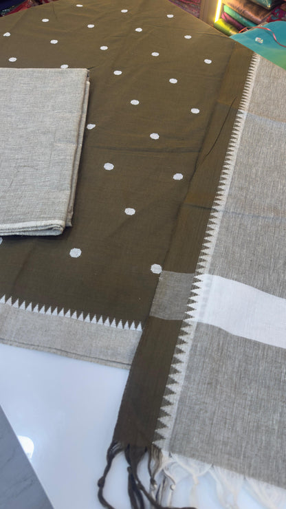 Pure Cotton 3 piece dress materials