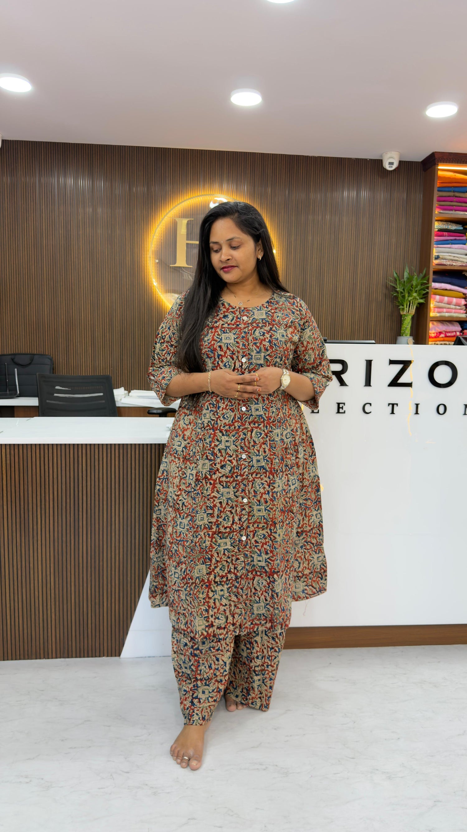 Kalamkari cotton Co-Ord Set