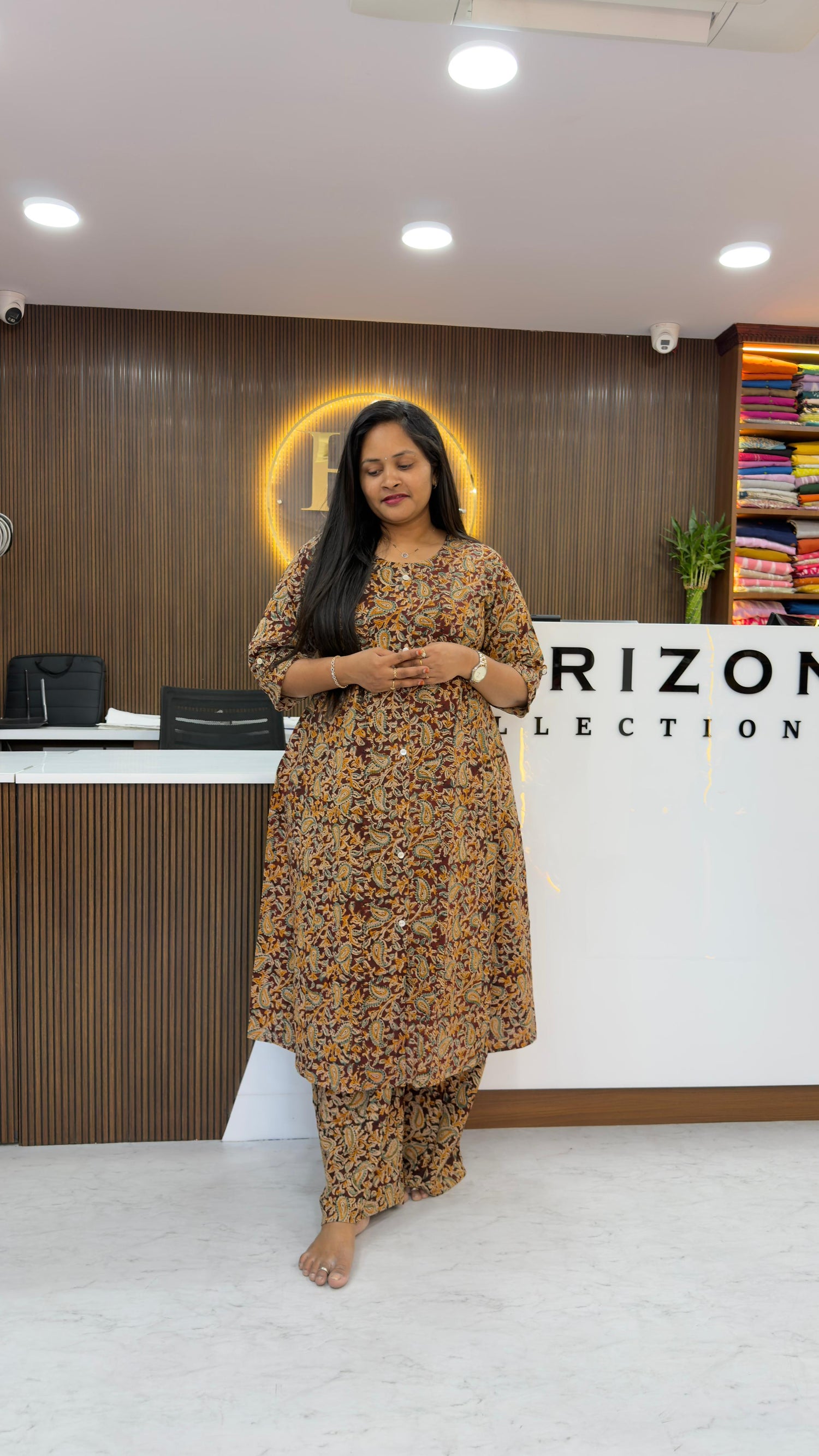 Kalamkari cotton Co-Ord Set