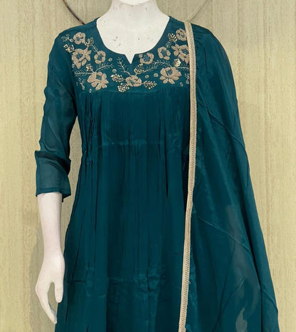 Premium Chinon Party wear dress