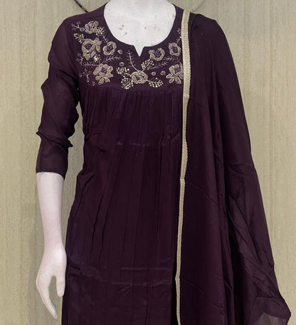 Premium Chinon Party wear dress