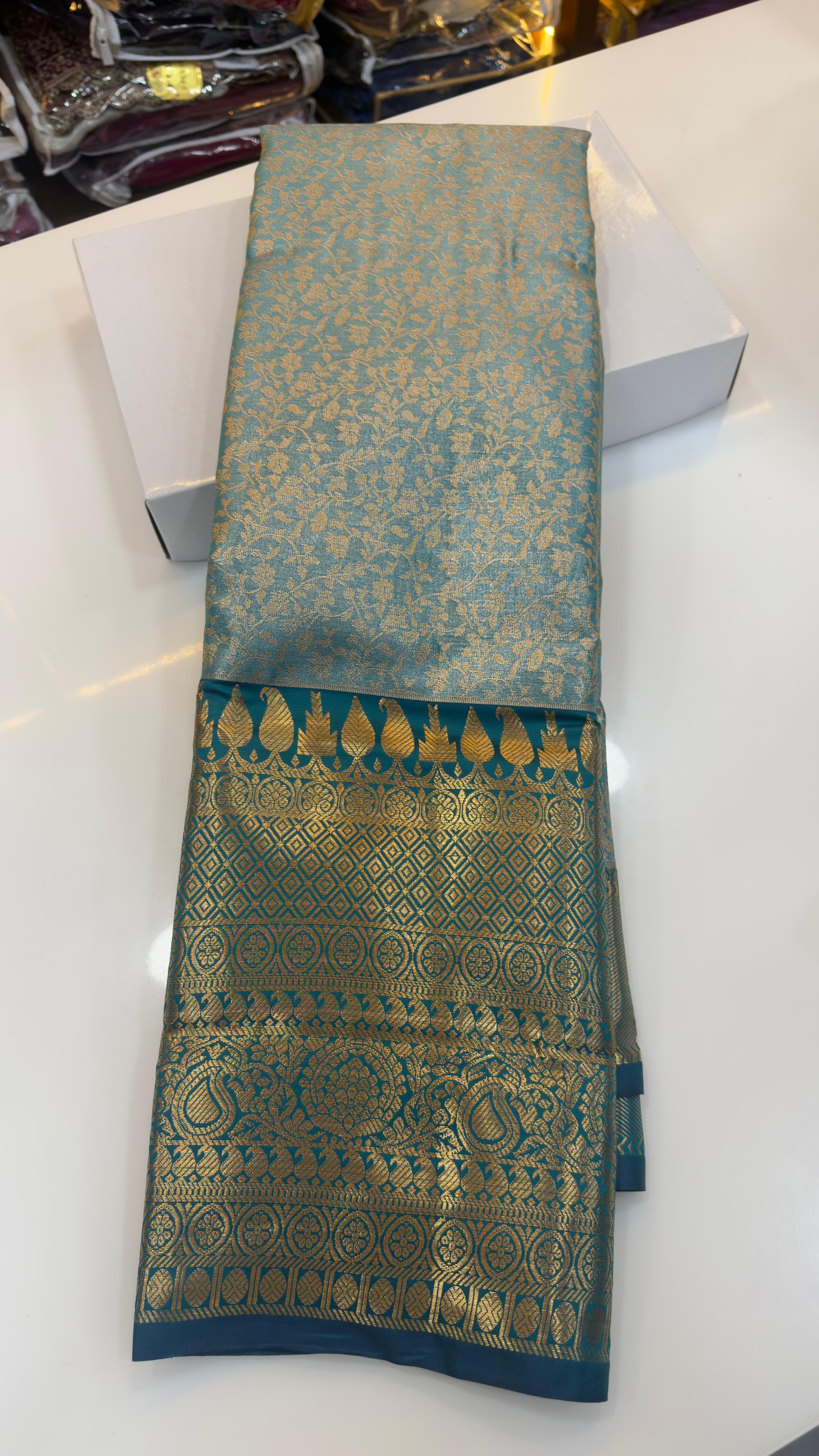 Semi Kanchi pattu sarees