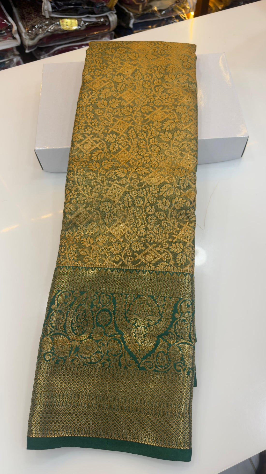 Semi Kanchi pattu Sarees