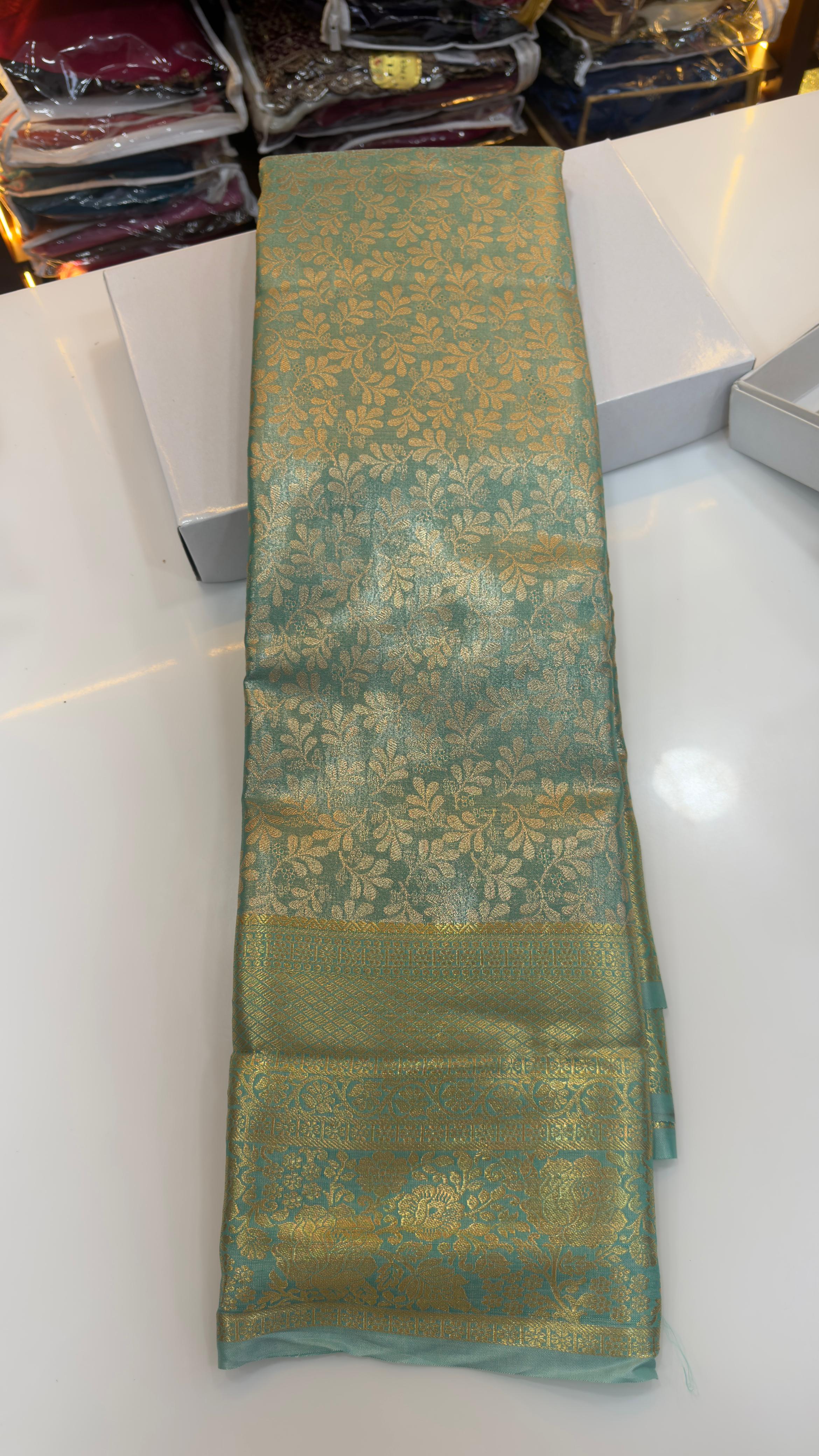 Semi Kanchi pattu sarees
