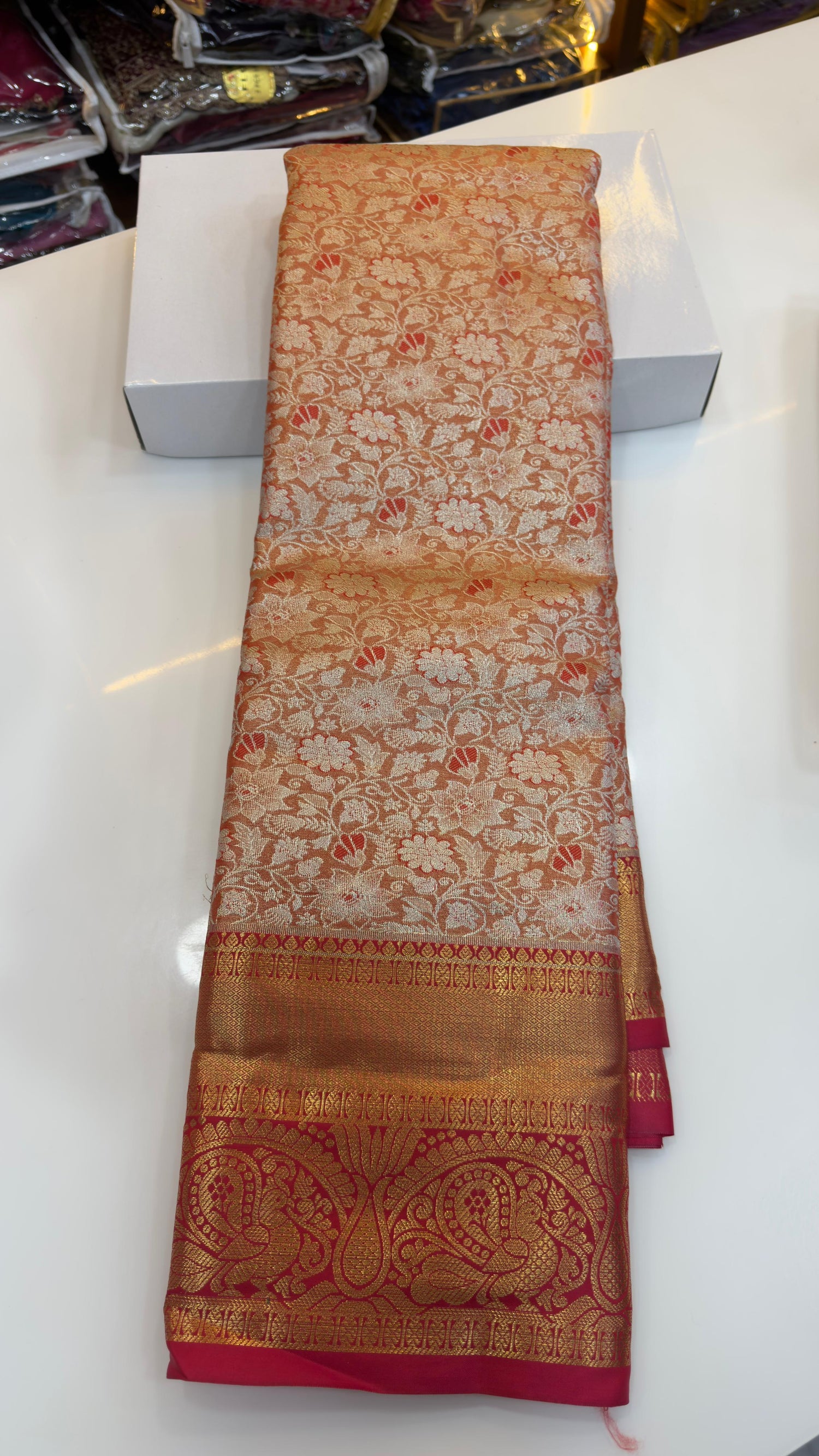 Semi Kanchi pattu sarees