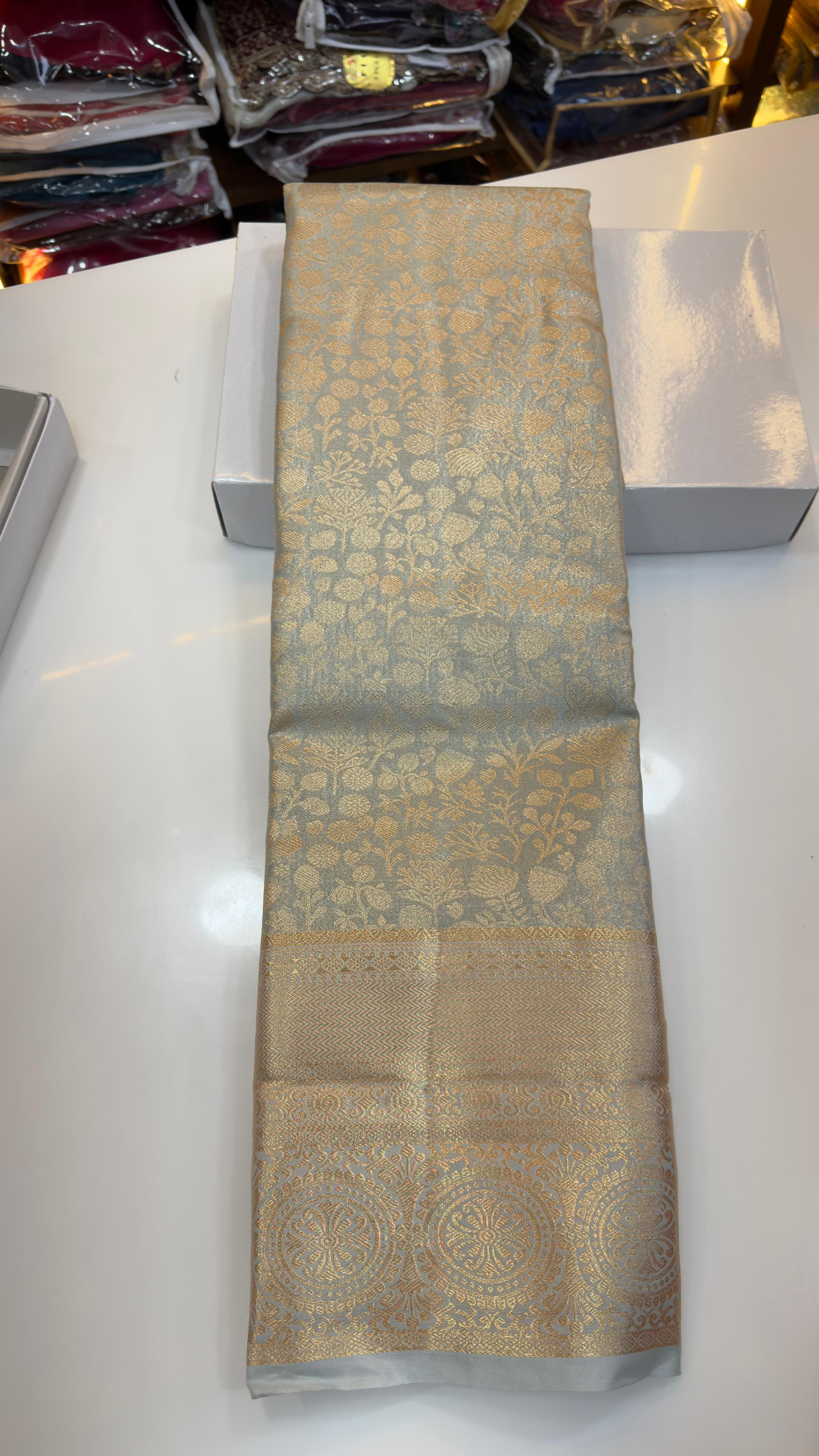 Semi Kanchi pattu sarees