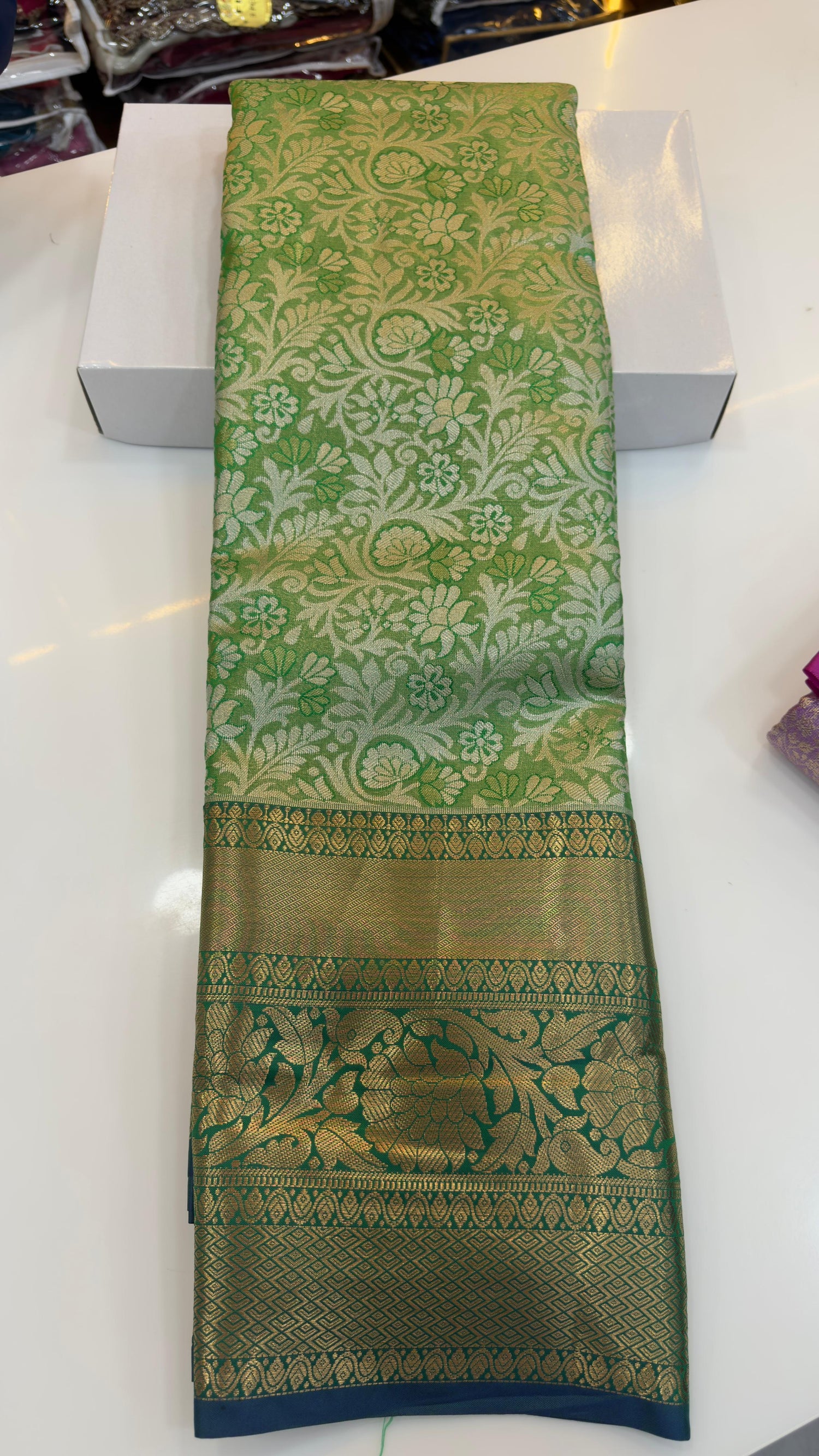 Semi Kanchi pattu sarees