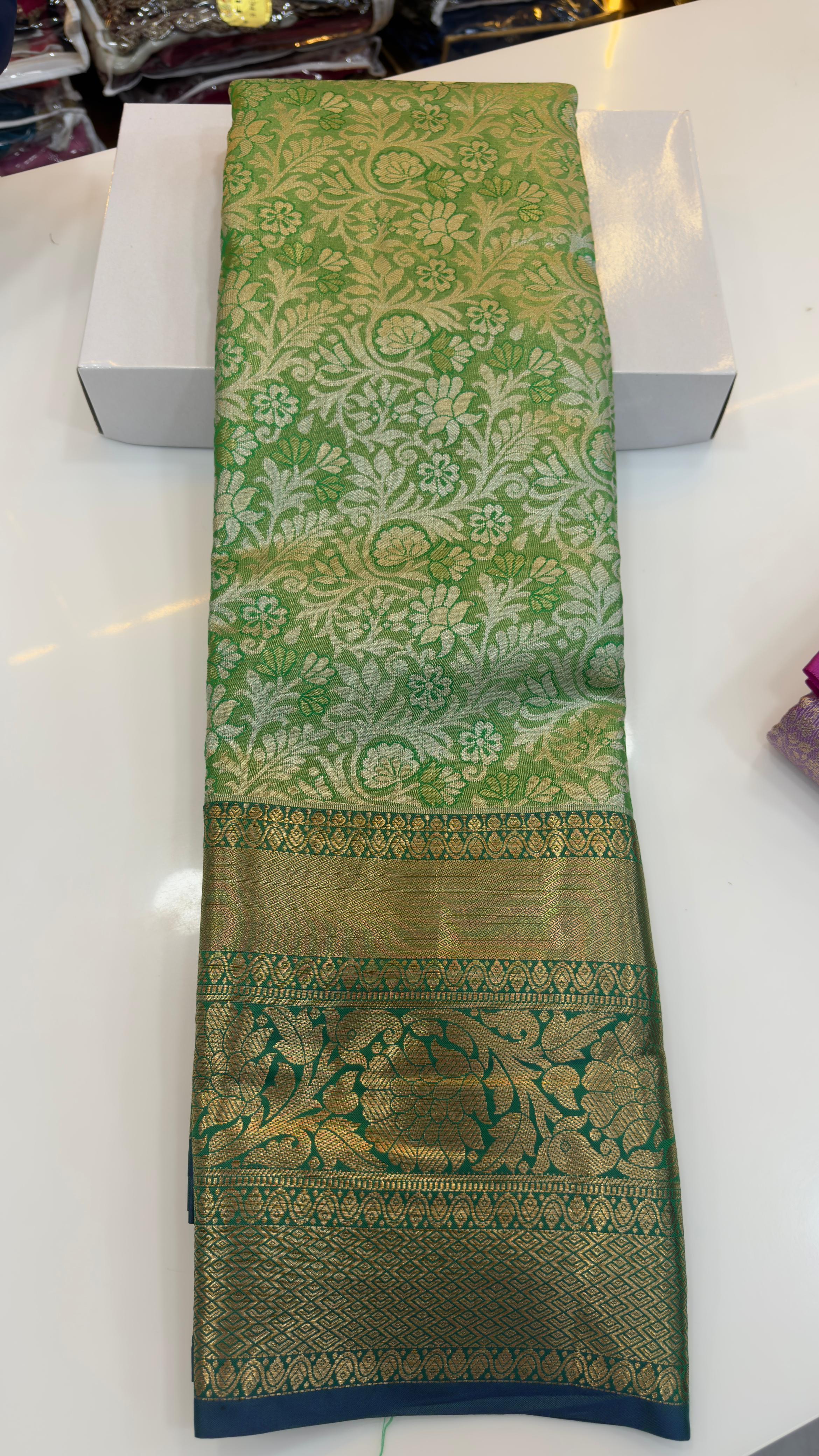 Semi Kanchi pattu sarees