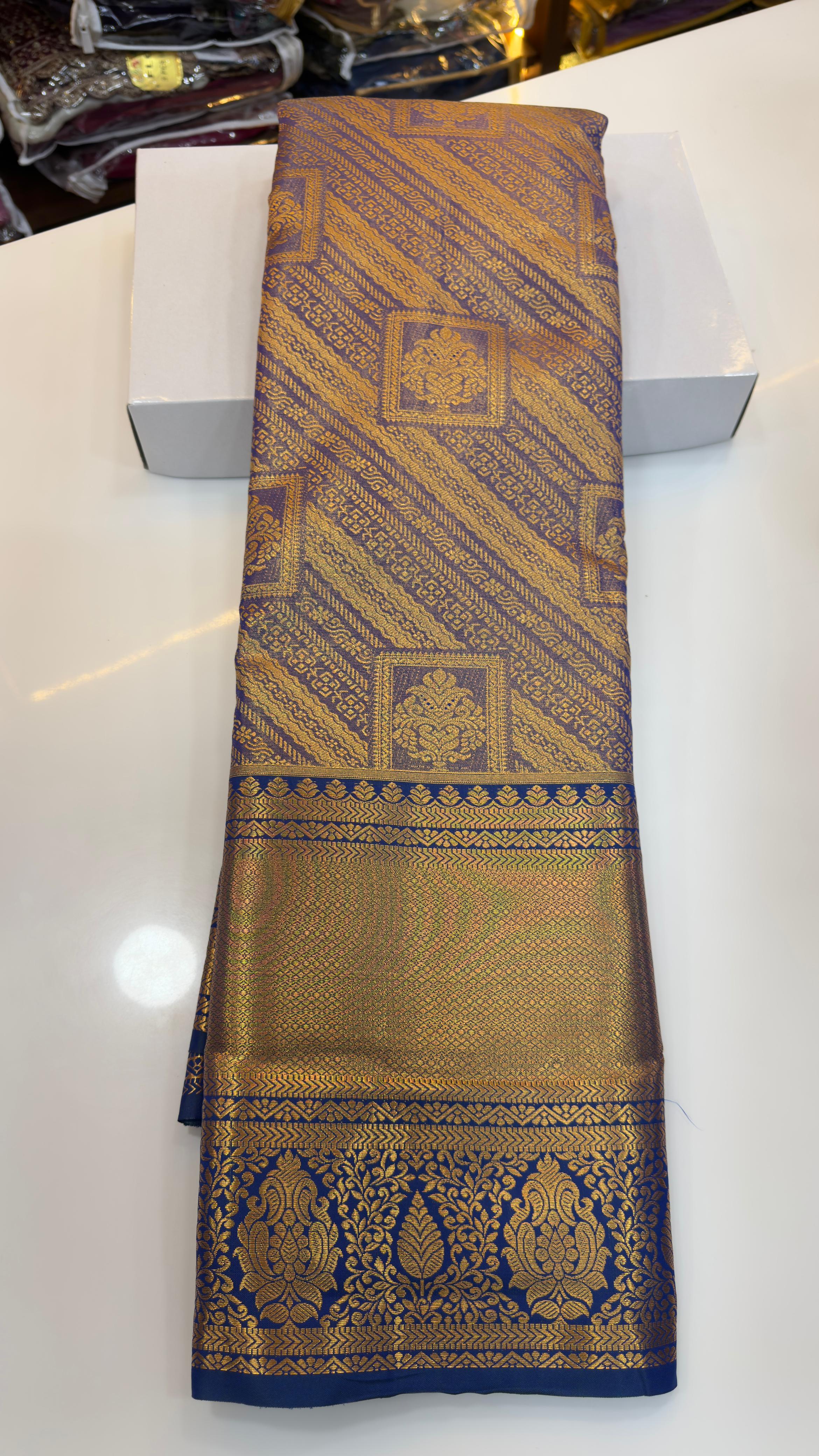 Semi Kanchi pattu sarees