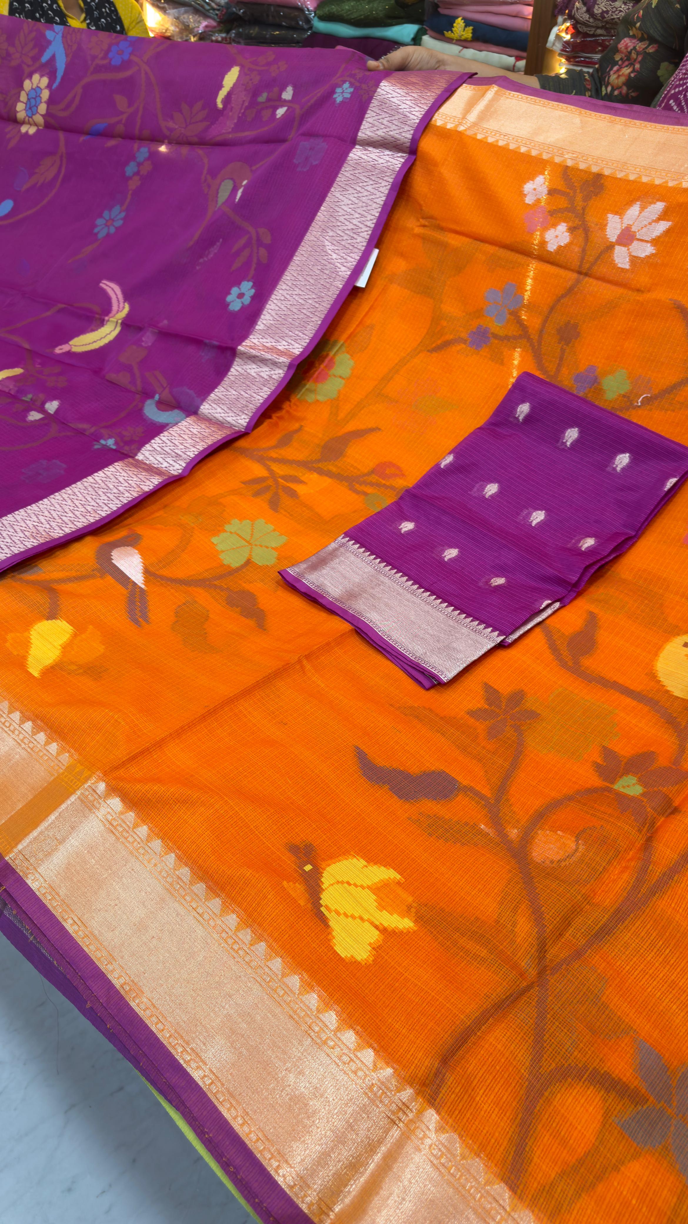 Zari Kota lehengas