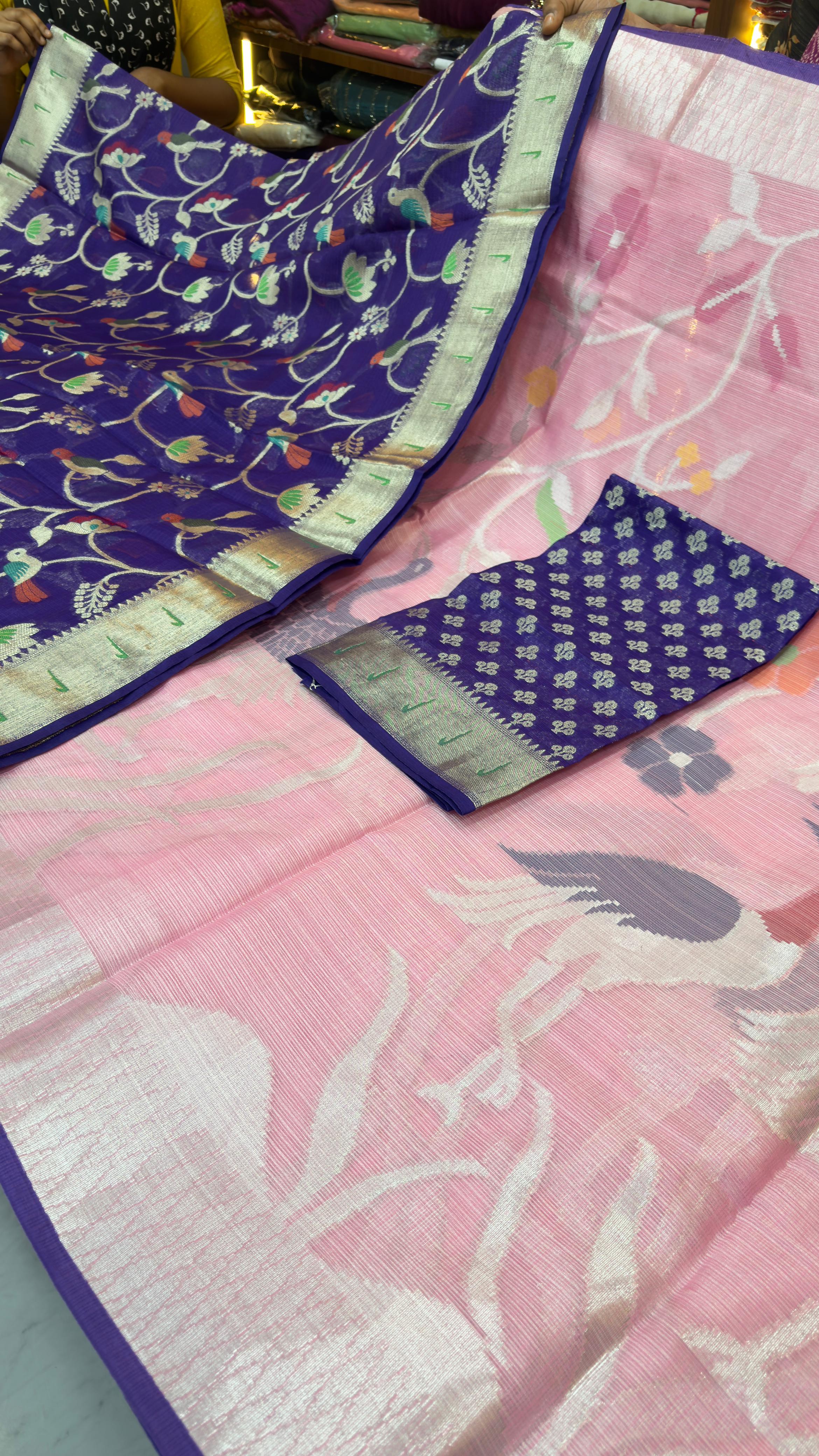 Pre booking Zari Kota lehengas
