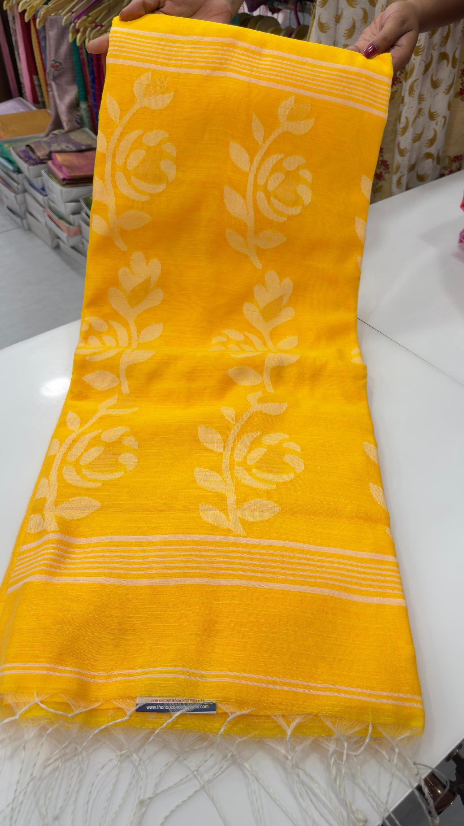Jamdhani Jute weaving sarees
