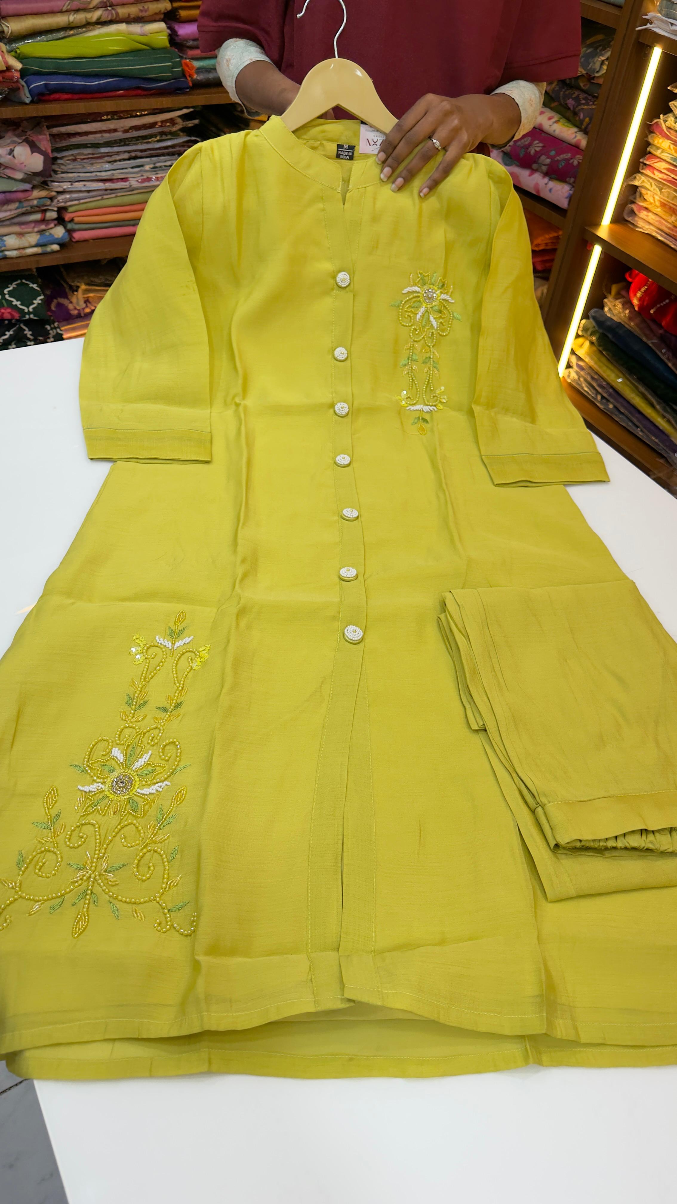 Mul Chanderi Co Ord Sets