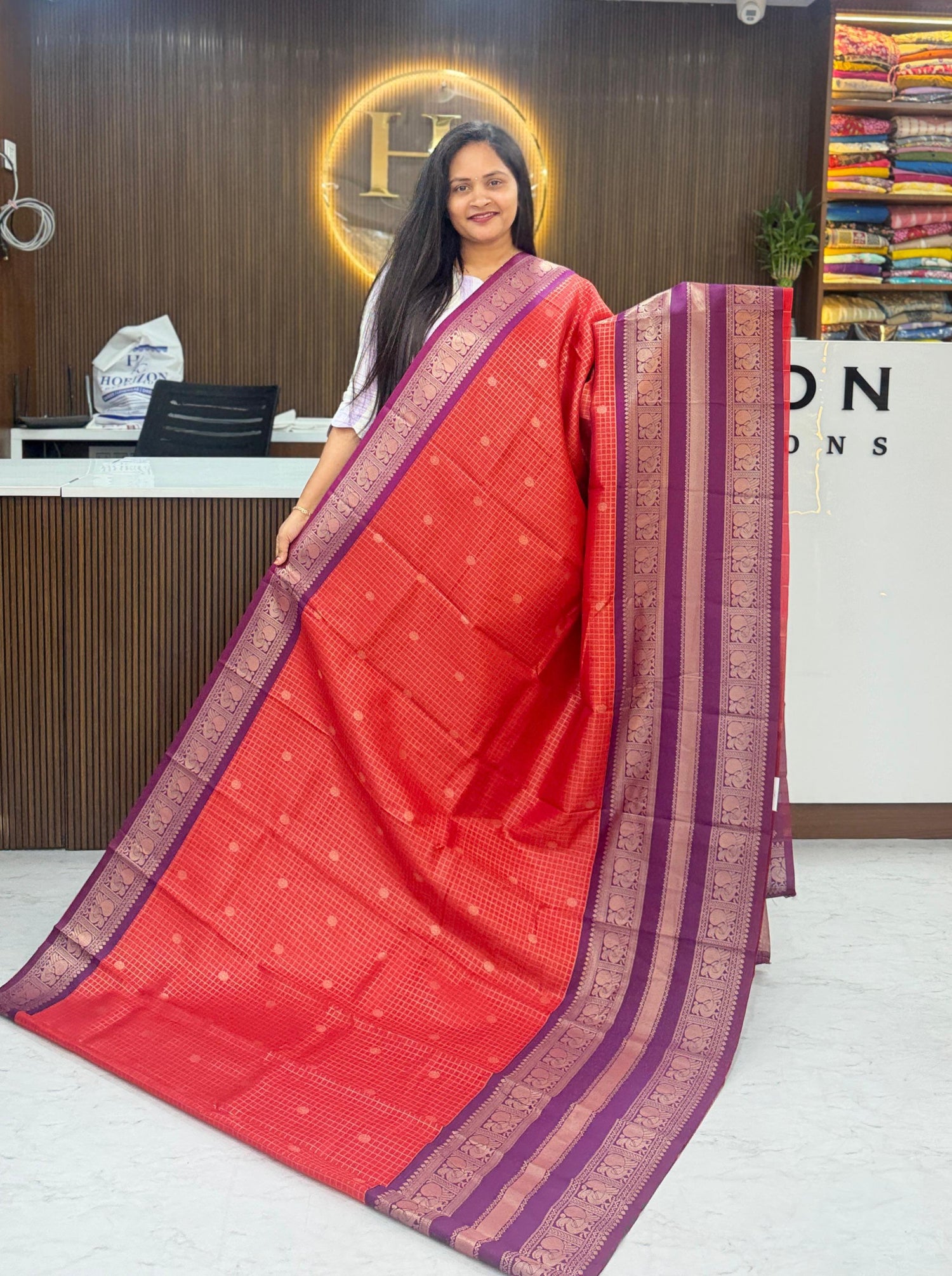 Semi vintage style party sarees