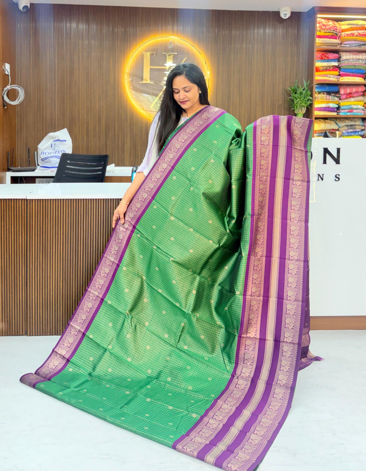 Semi vintage style party sarees