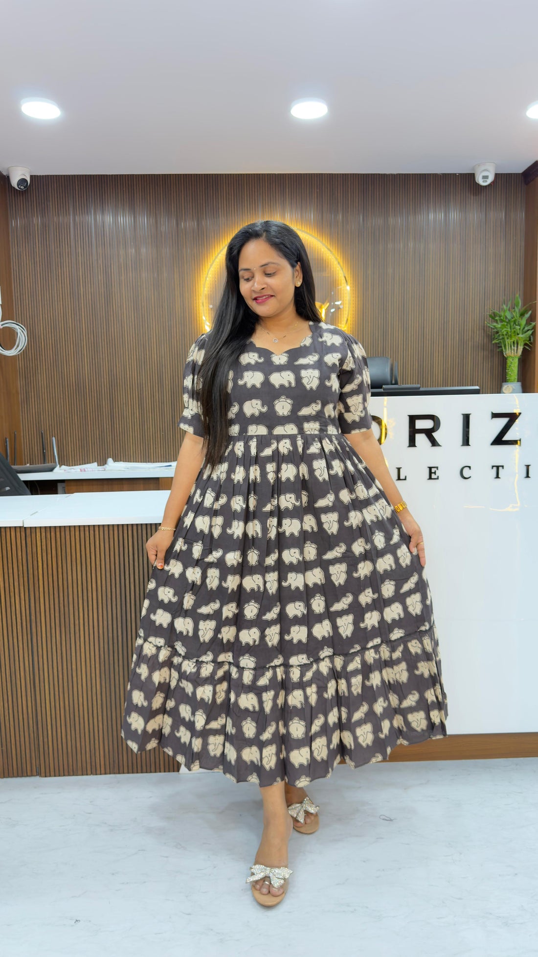 Kalamkari Cotton Frocks M to 4Xl