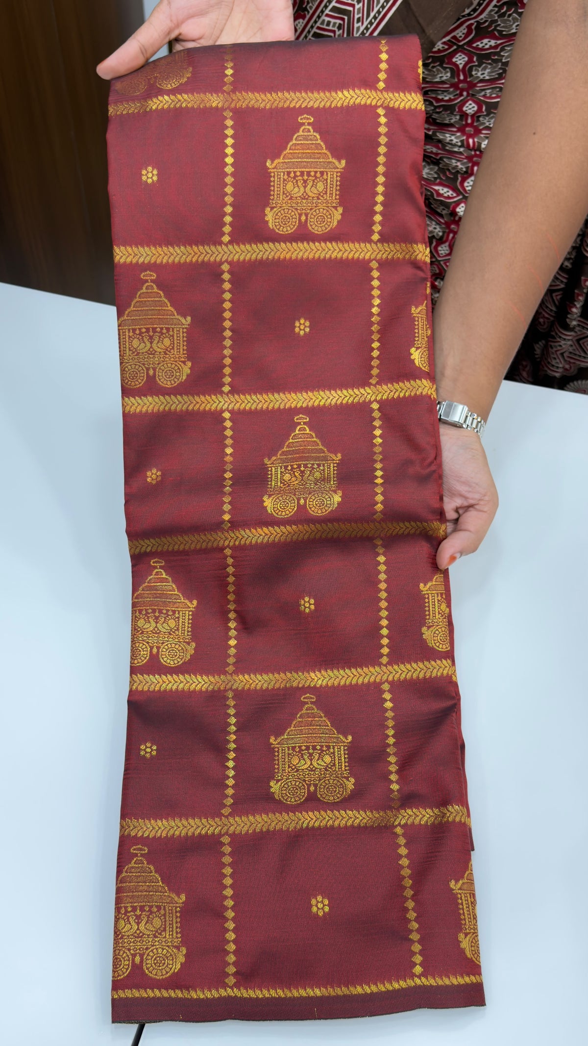 Kanjivaram inspired Soft silk sarees