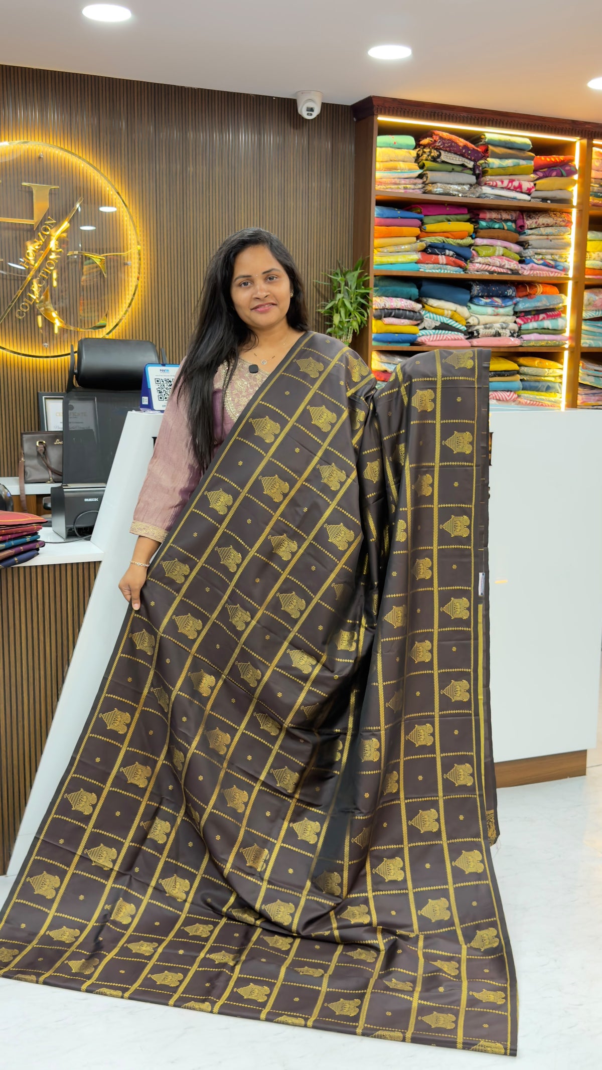 Kanjivaram inspired Soft silk sarees