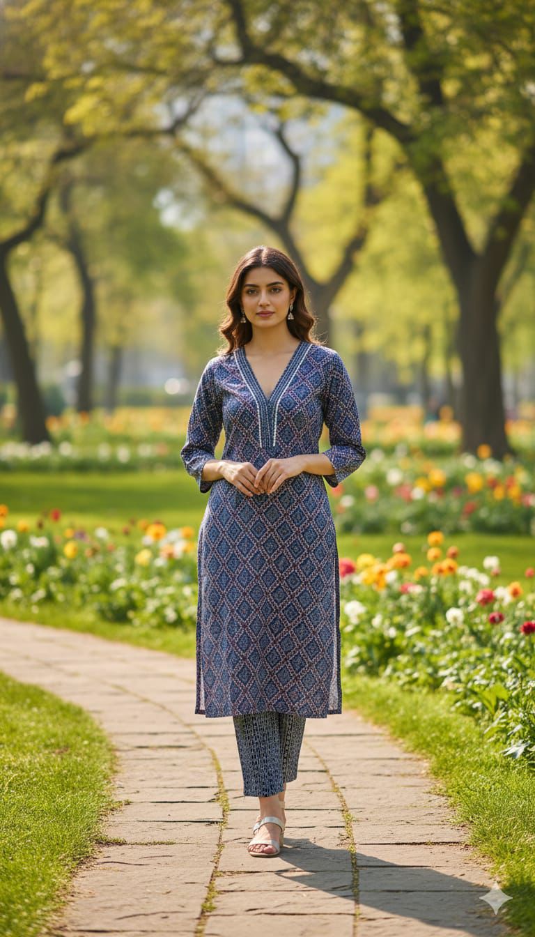 3 Jaipuri Cotton Co Ord Sets @1200/-