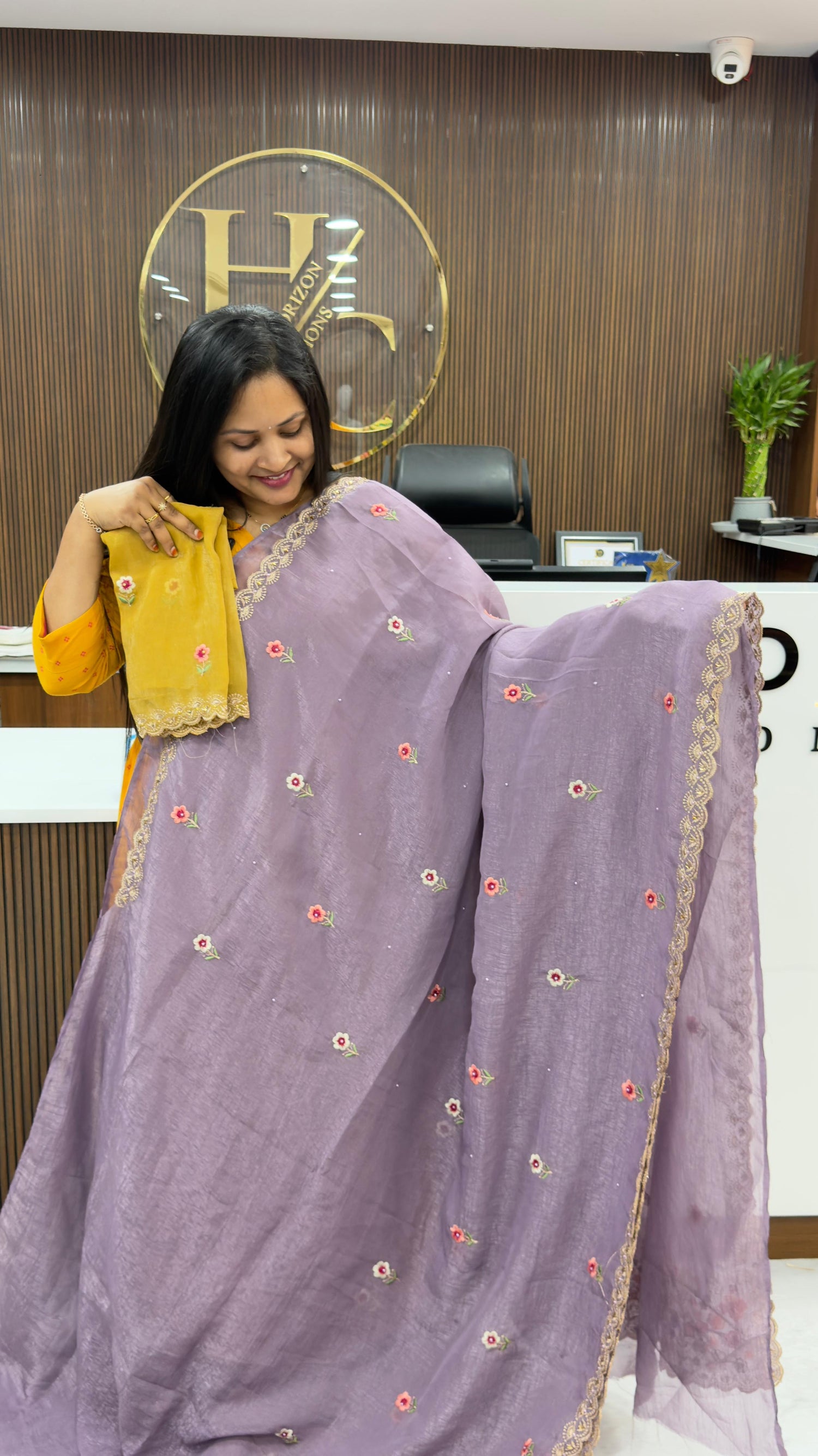 Crush Party wear sarees