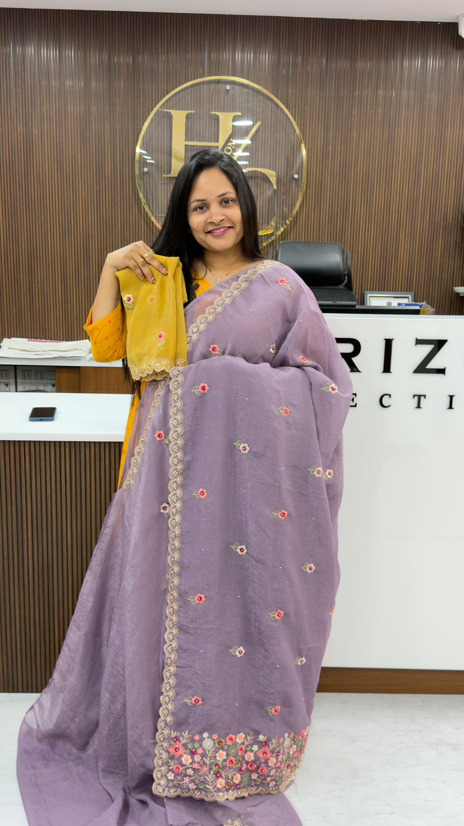 Crush Party wear sarees